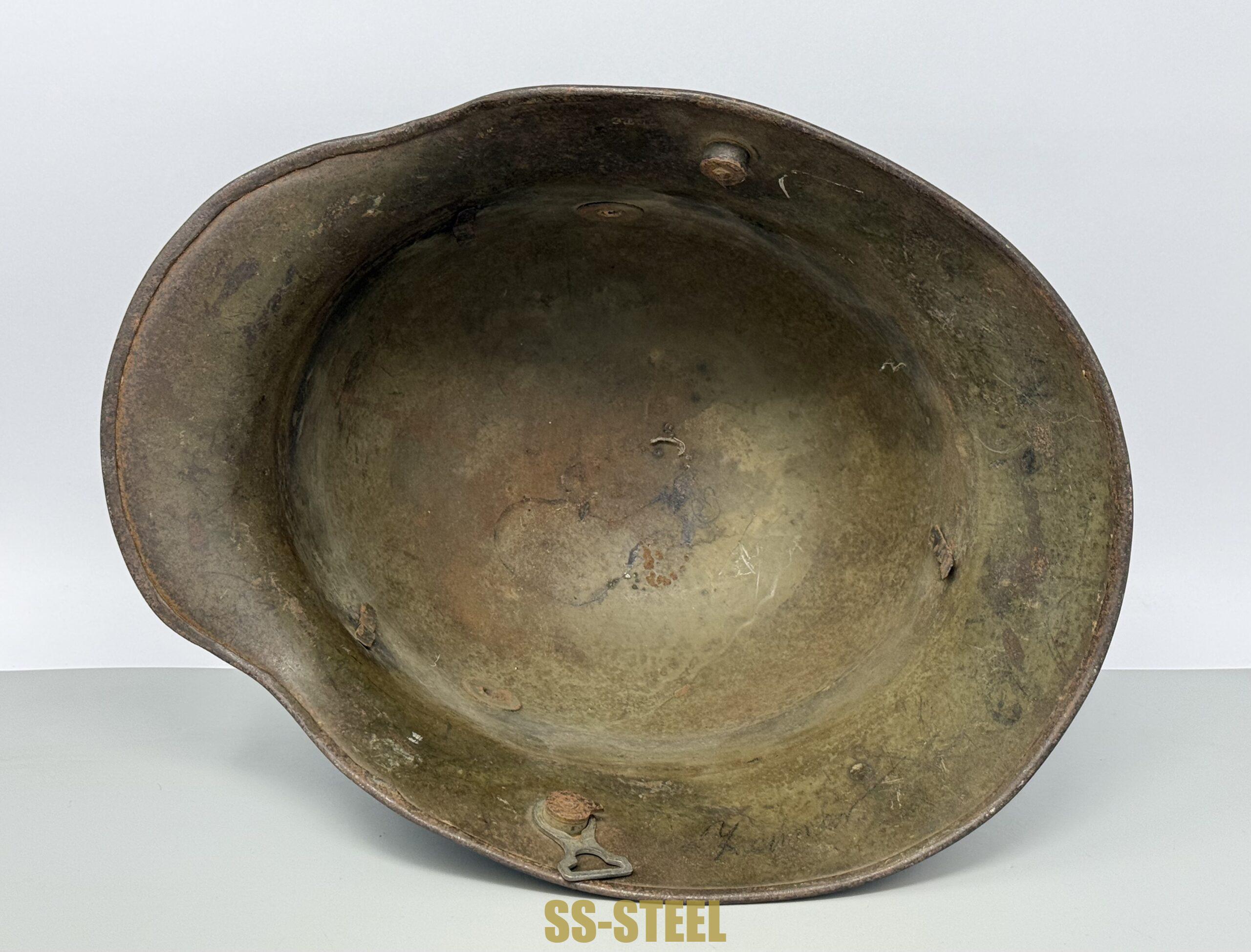 WWI IMPERIAL GERMAN M16 CAMO HELMET - Image 19