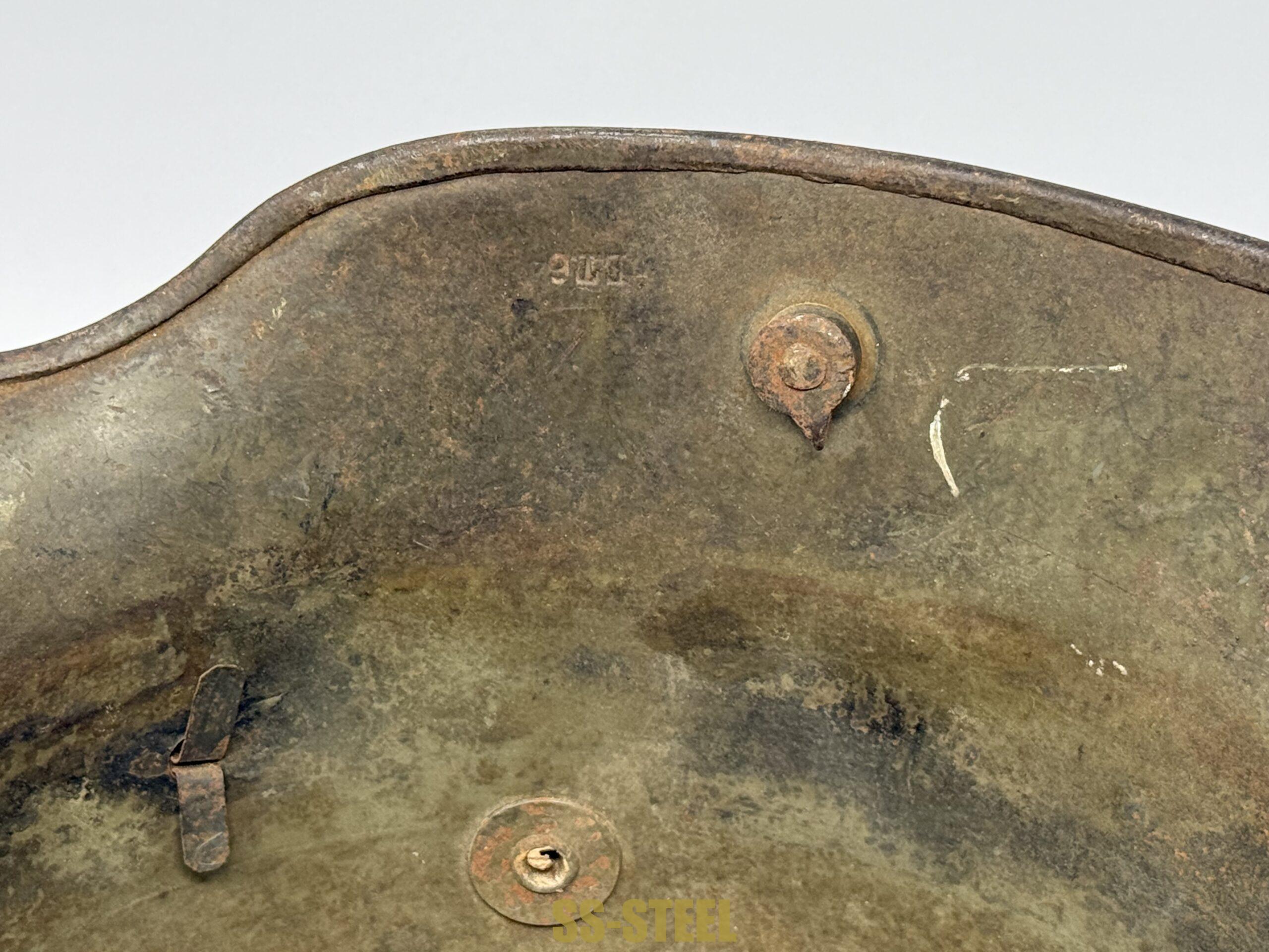 WWI IMPERIAL GERMAN M16 CAMO HELMET - Image 21