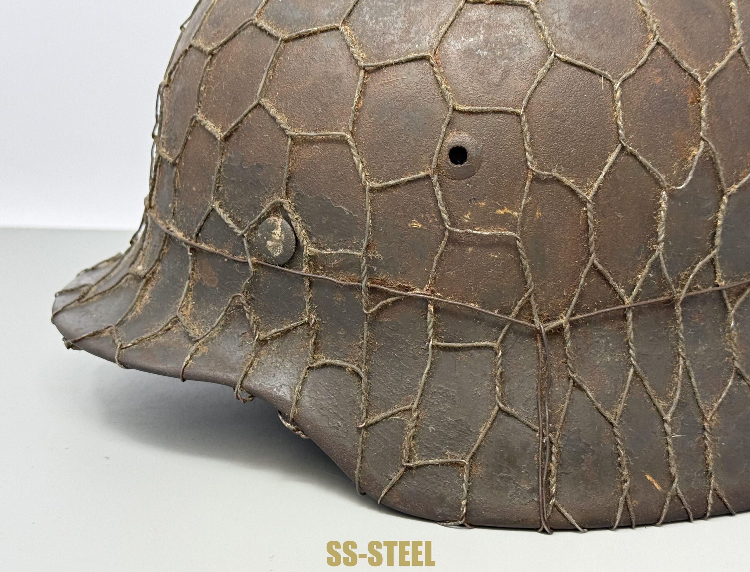 Luftwaffe M35 Chickenwire Helmet - Image 3