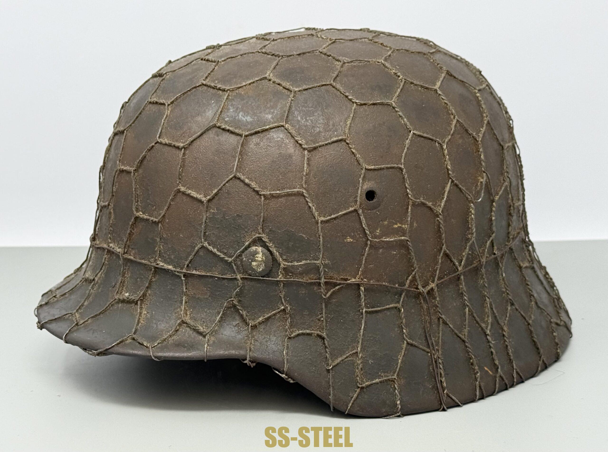 Luftwaffe M35 Chickenwire Helmet - Image 4