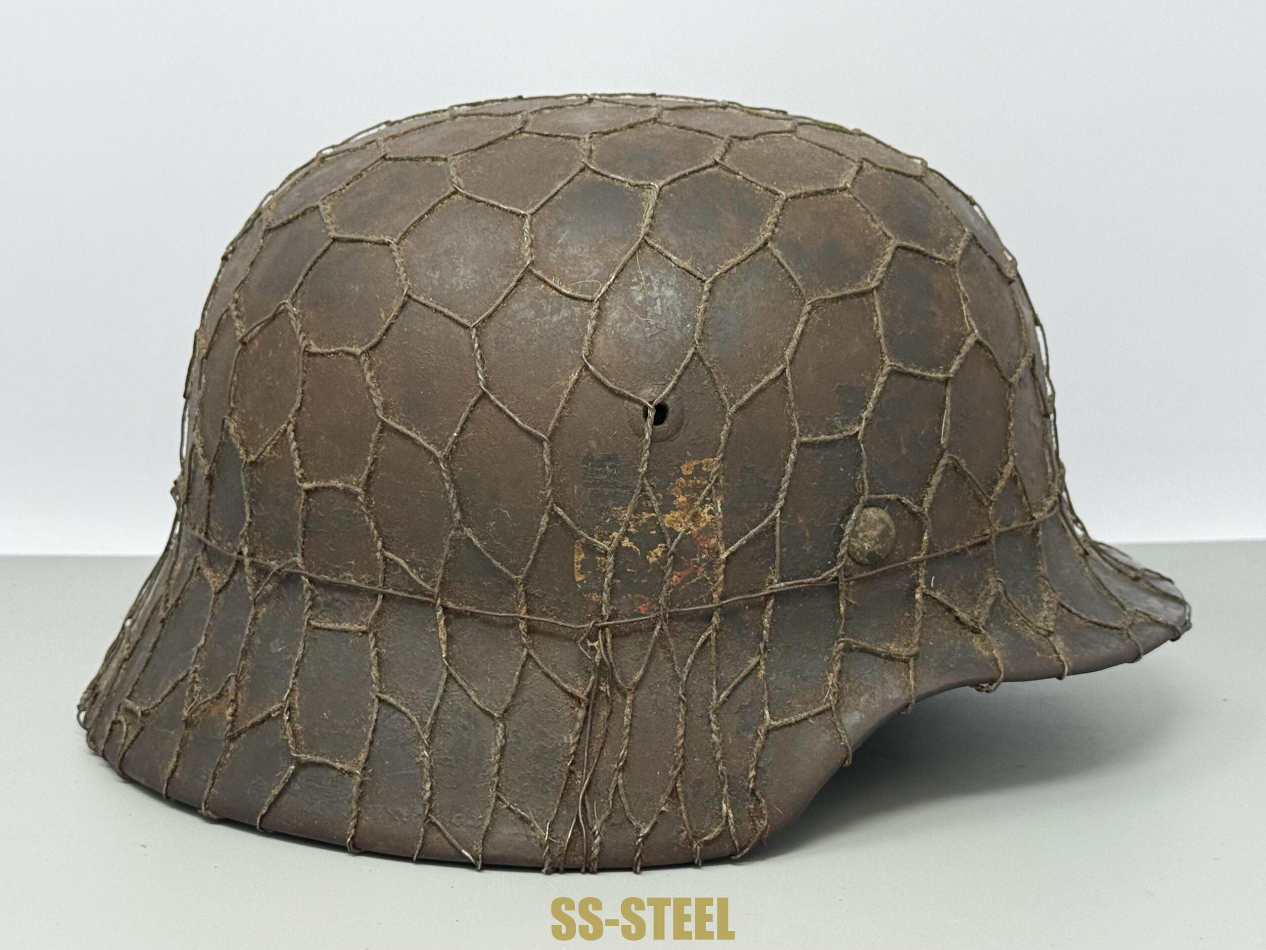 Luftwaffe M35 Chickenwire Helmet - Image 7