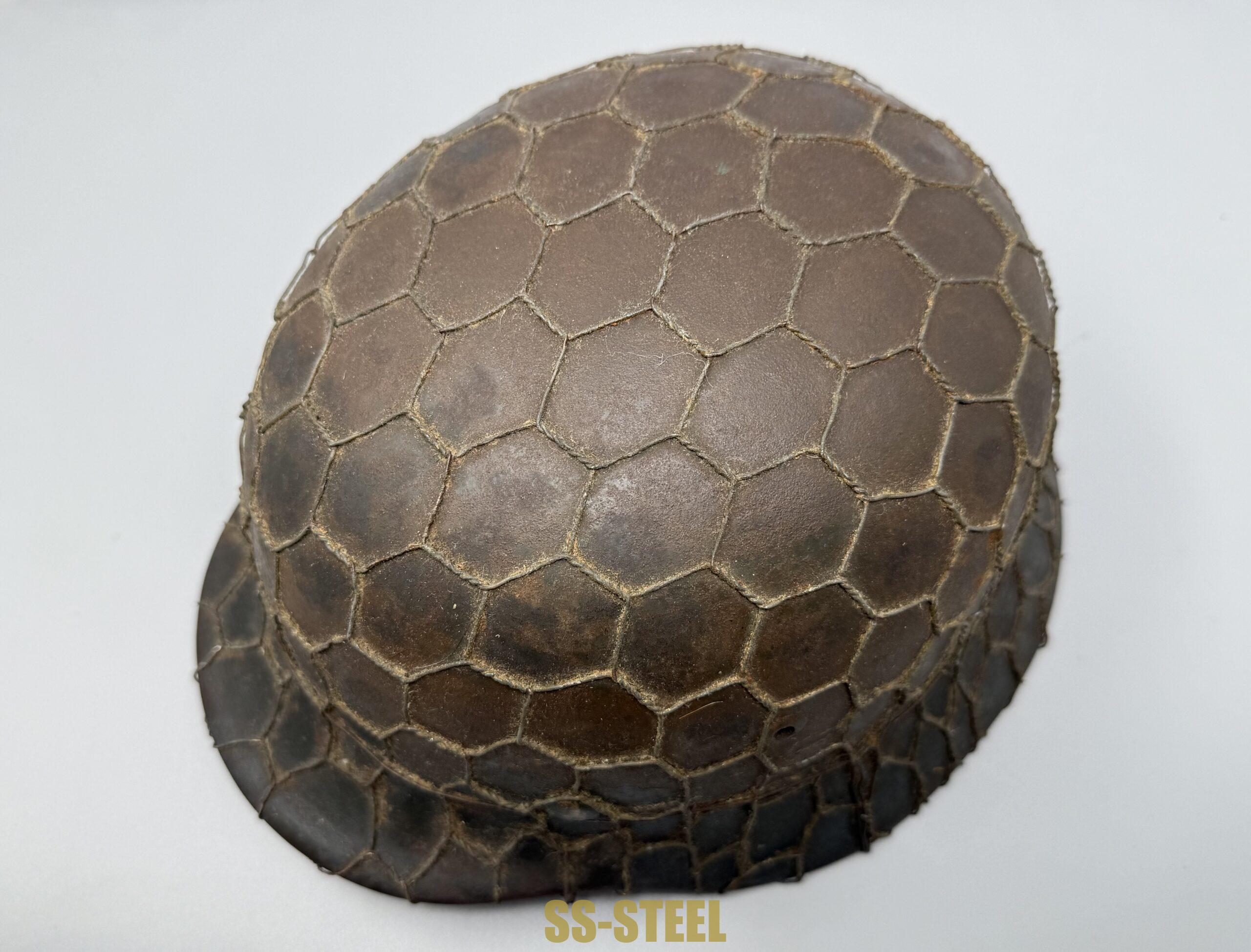 Luftwaffe M35 Chickenwire Helmet - Image 10