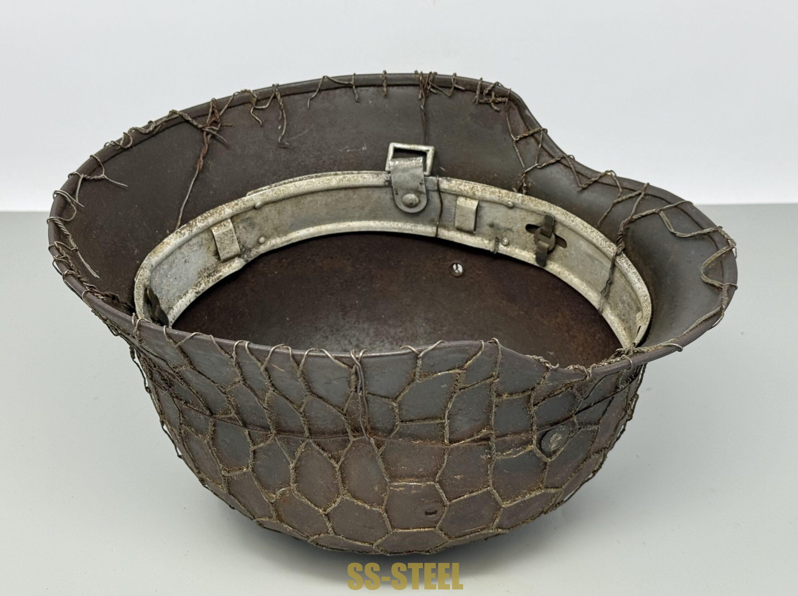 Luftwaffe M35 Chickenwire Helmet - Image 12