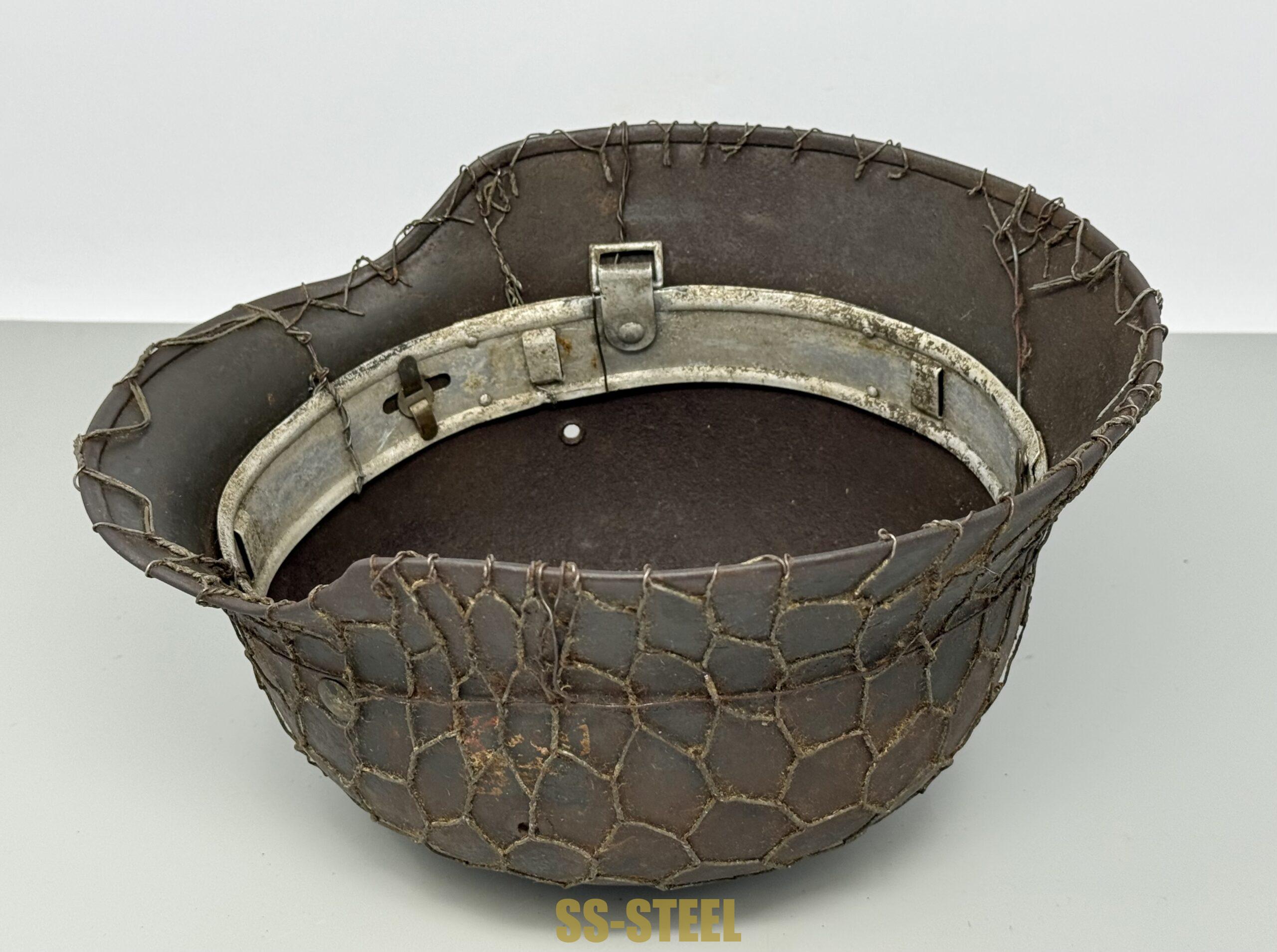 Luftwaffe M35 Chickenwire Helmet - Image 13