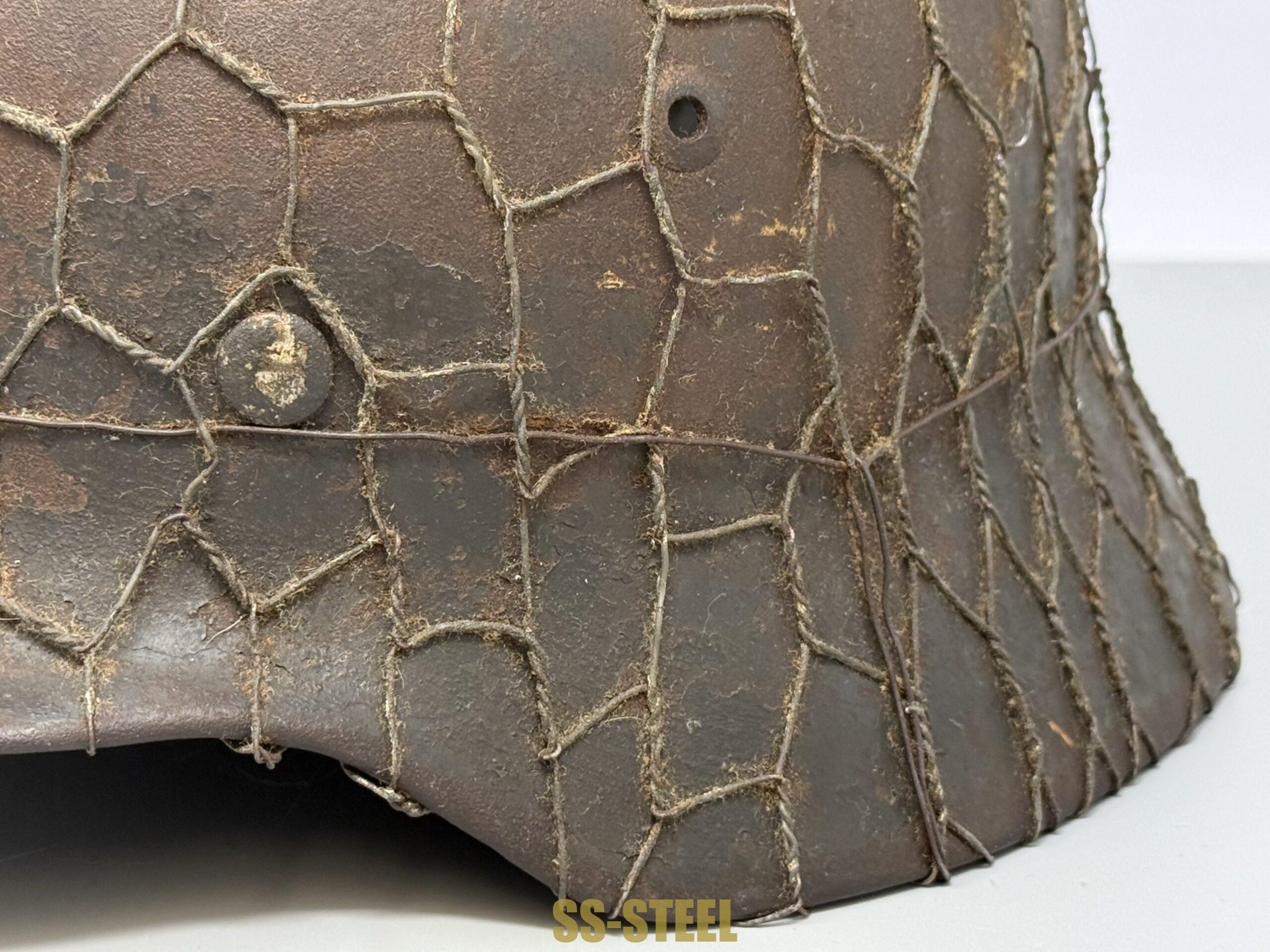 Luftwaffe M35 Chickenwire Helmet - Image 22