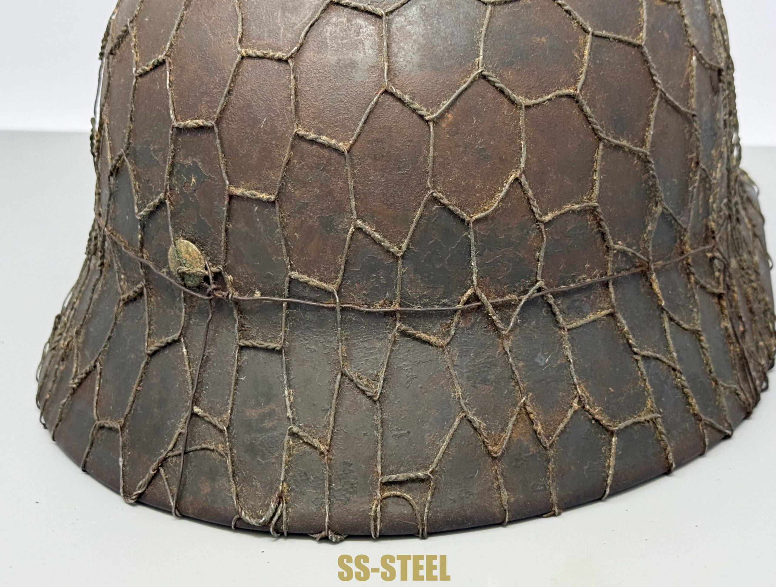 Luftwaffe M35 Chickenwire Helmet - Image 26