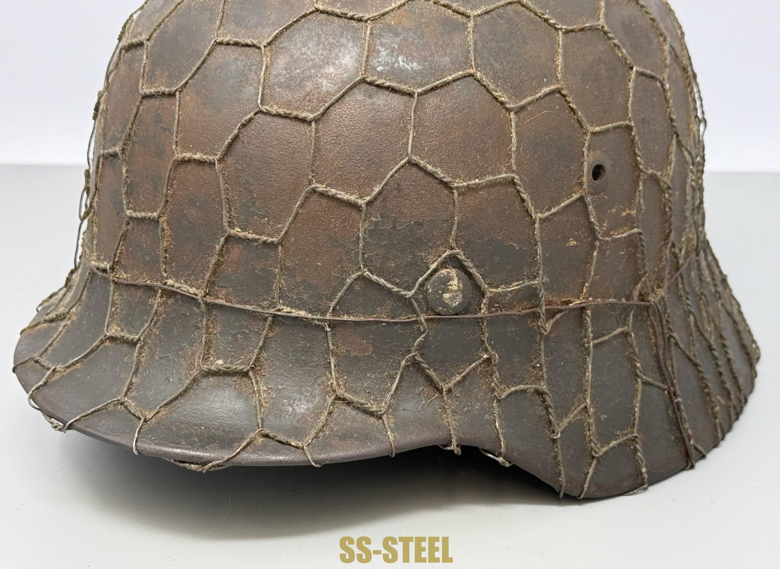 Luftwaffe M35 Chickenwire Helmet - Image 28