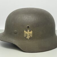 Heer M35 Double Decal Helmet-6th Army STALINGRAD NAMED