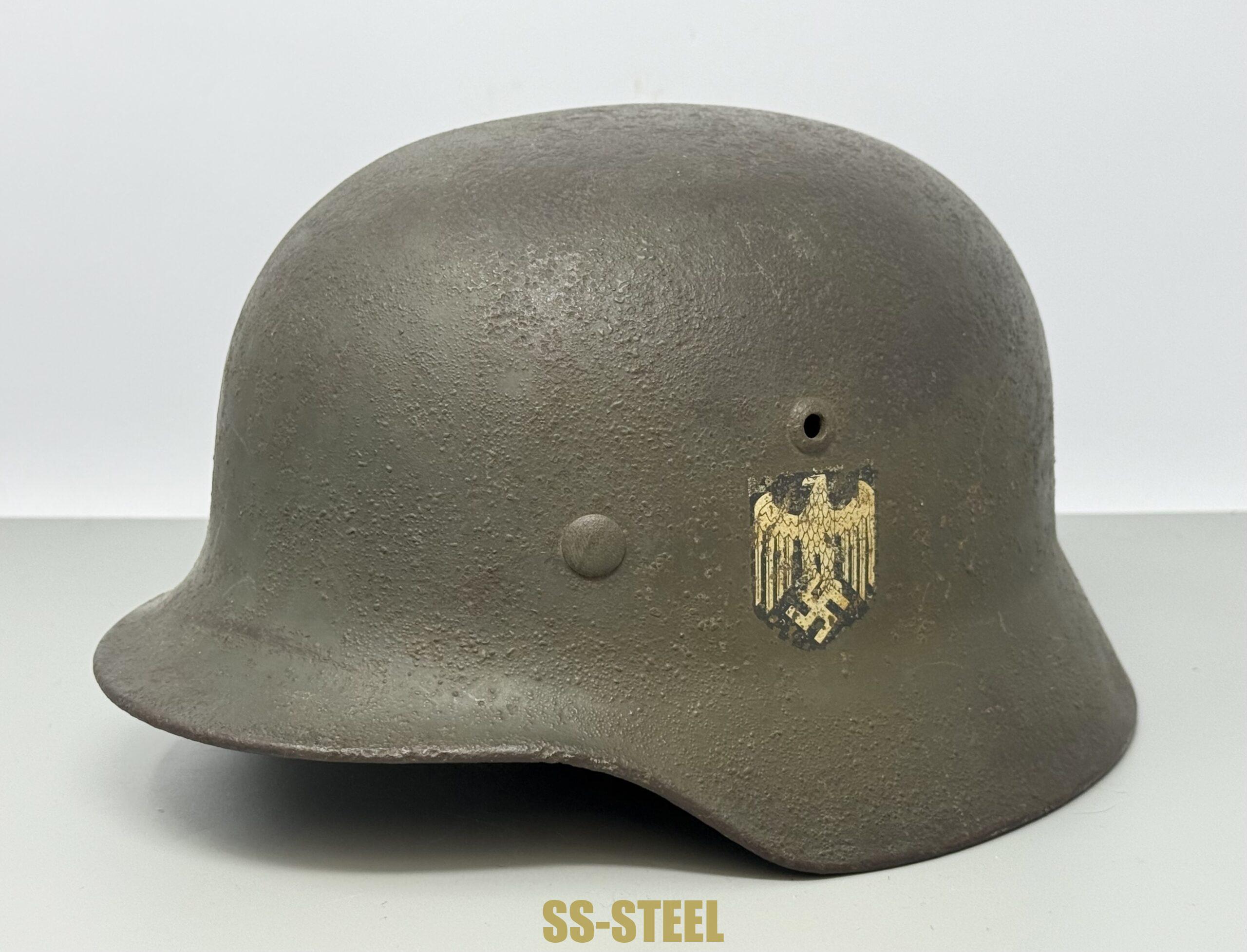 Heer M35 Double Decal Helmet-6th Army STALINGRAD NAMED - Image 4