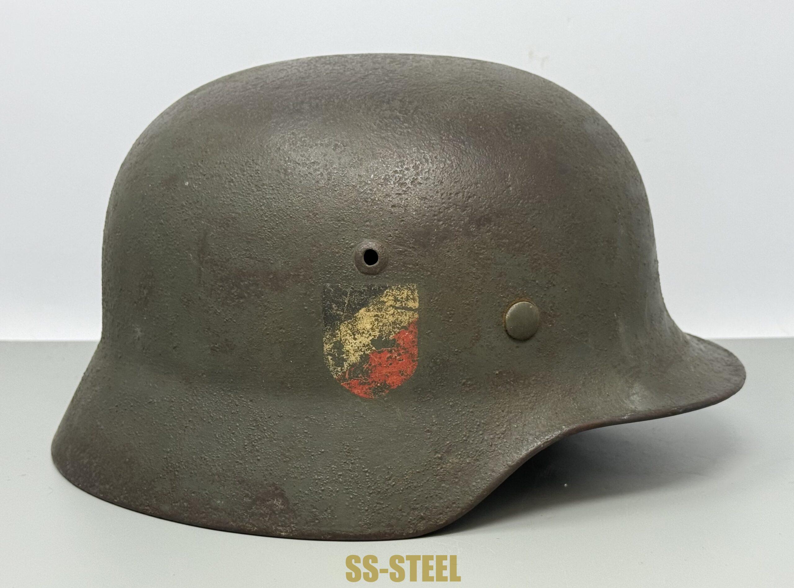 Heer M35 Double Decal Helmet-6th Army STALINGRAD NAMED - Image 7