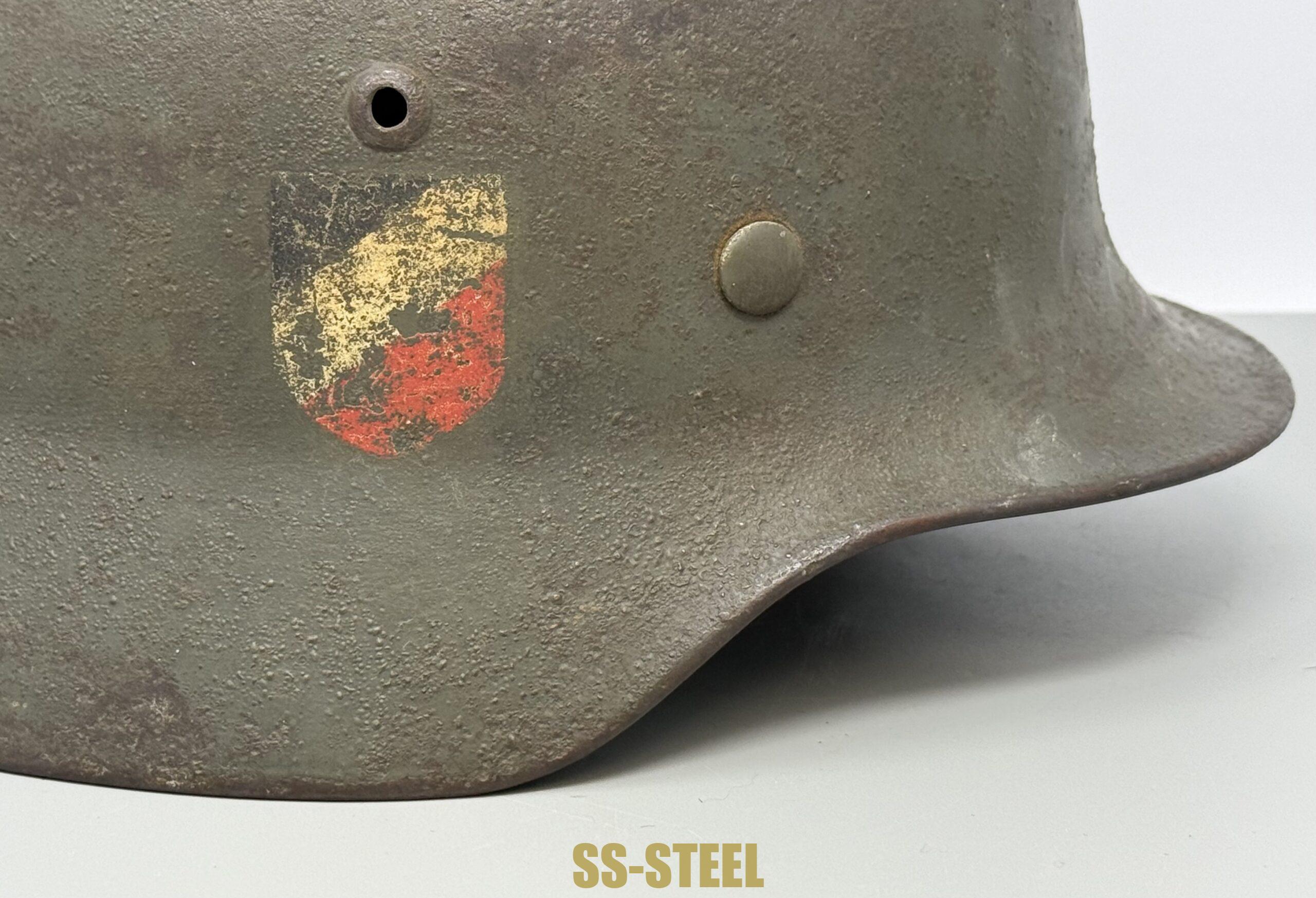 Heer M35 Double Decal Helmet-6th Army STALINGRAD NAMED - Image 8