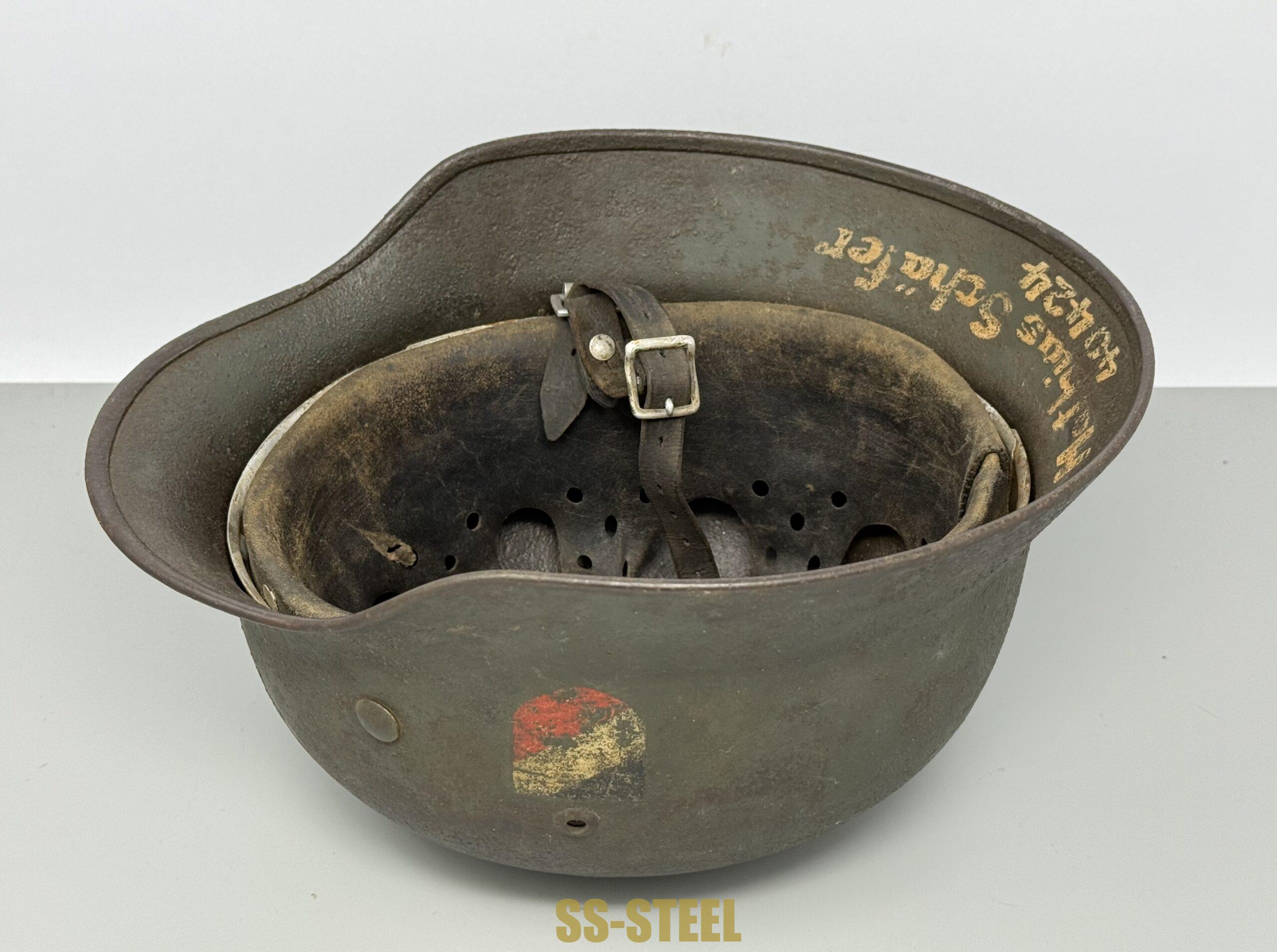 Heer M35 Double Decal Helmet-6th Army STALINGRAD NAMED - Image 11