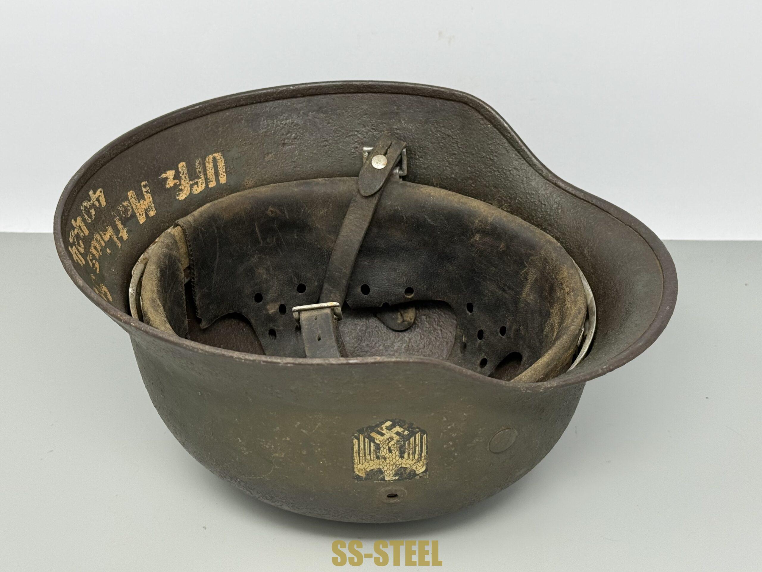 Heer M35 Double Decal Helmet-6th Army STALINGRAD NAMED - Image 12