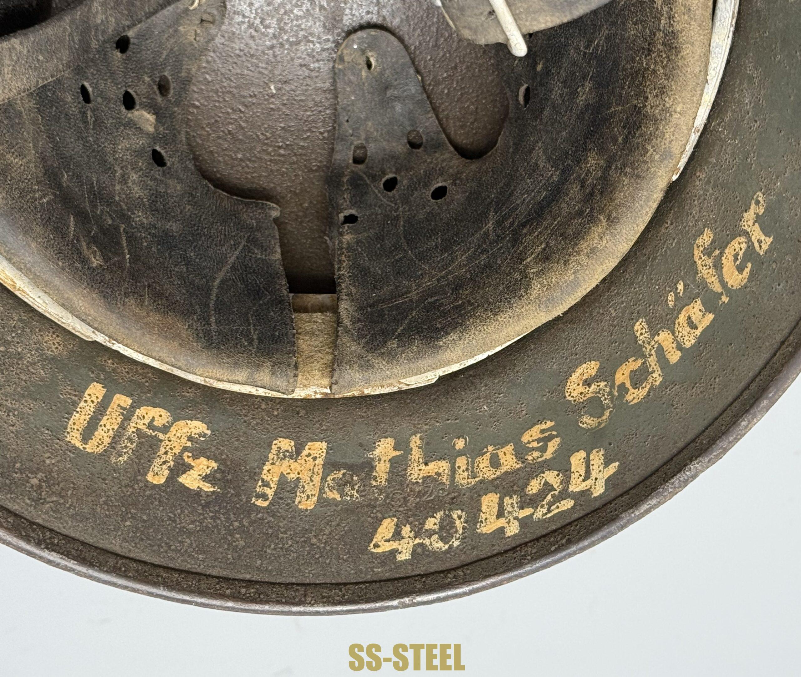 Heer M35 Double Decal Helmet-6th Army STALINGRAD NAMED - Image 13