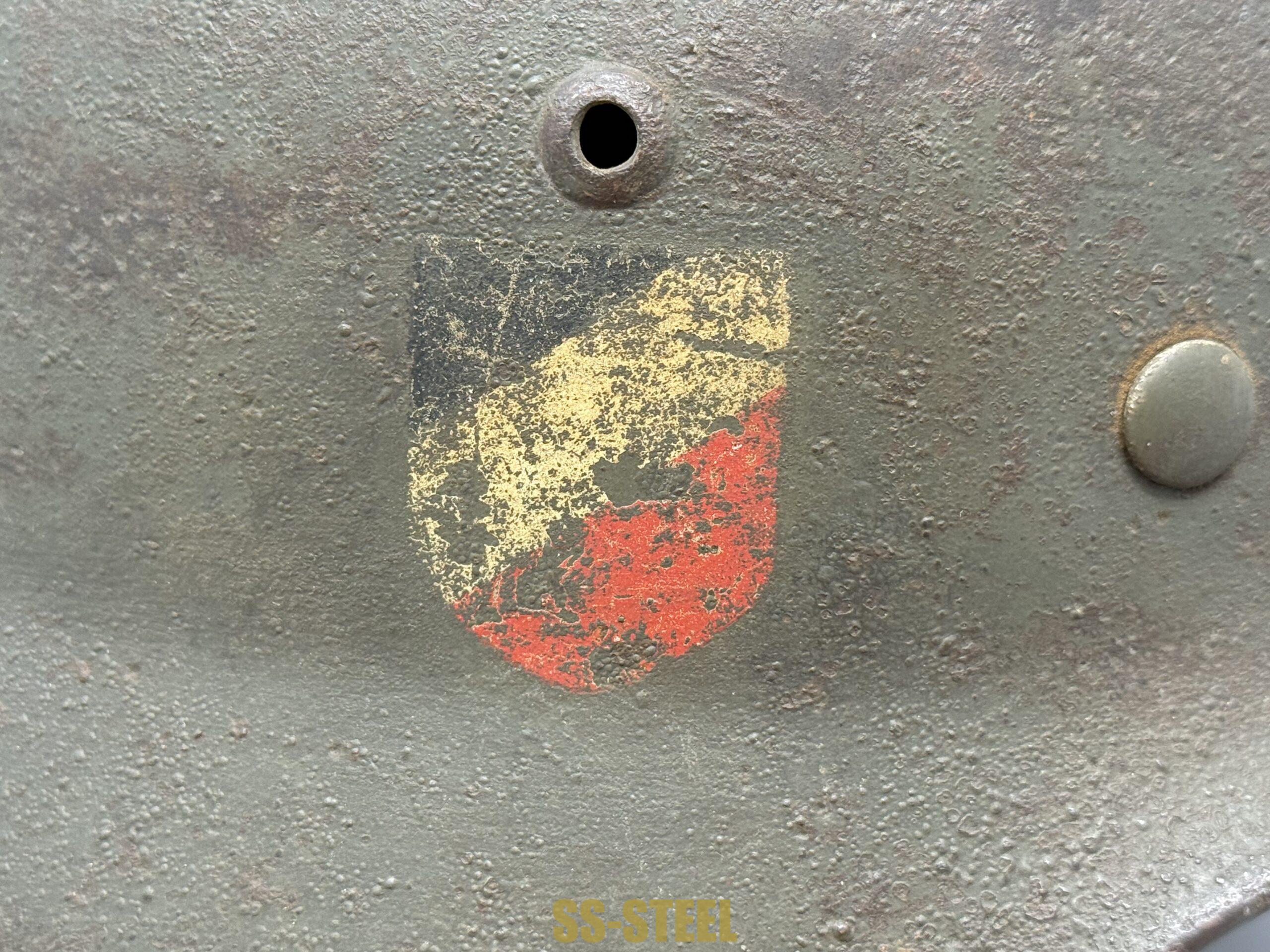 Heer M35 Double Decal Helmet-6th Army STALINGRAD NAMED - Image 21