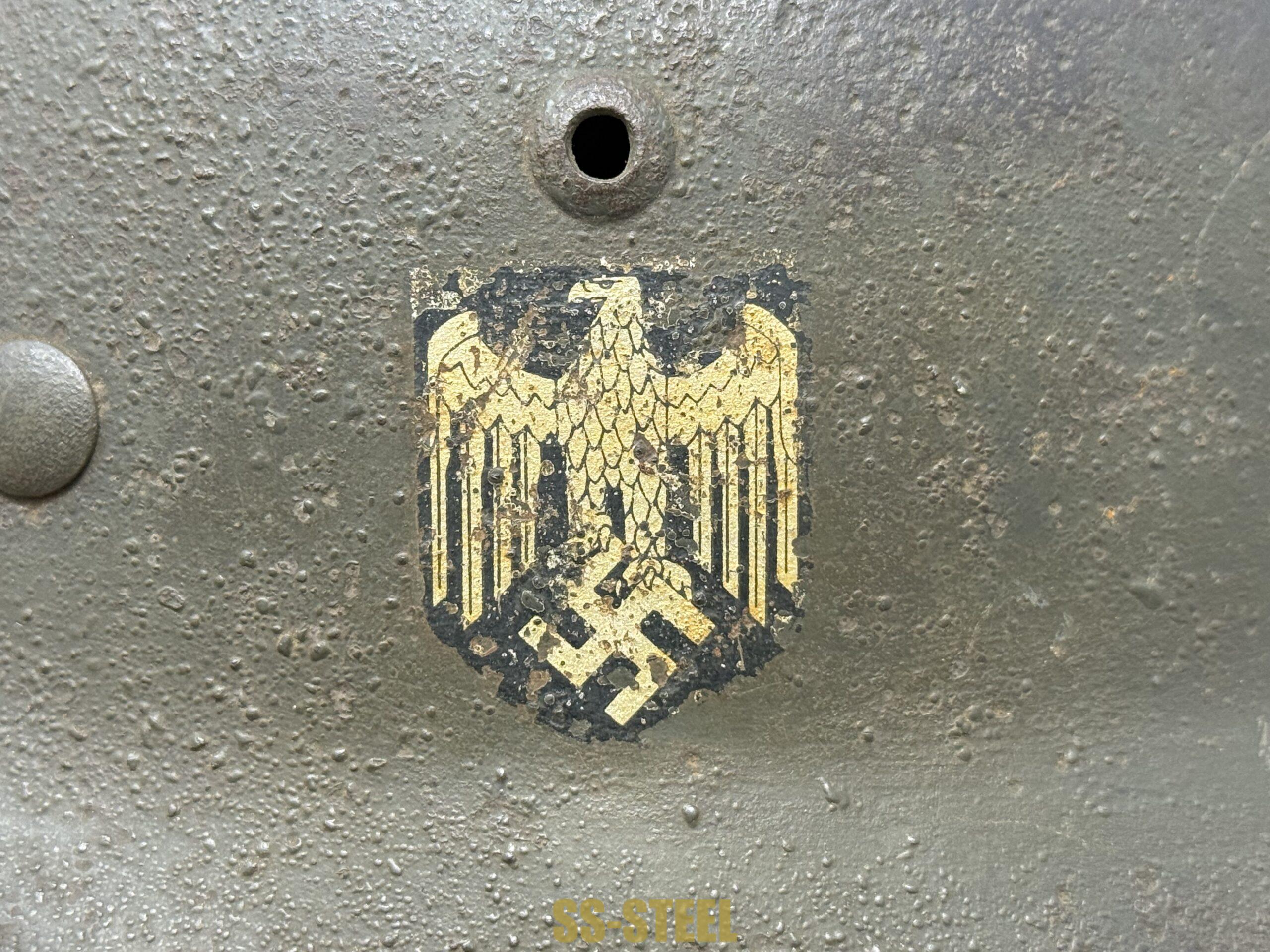 Heer M35 Double Decal Helmet-6th Army STALINGRAD NAMED - Image 24