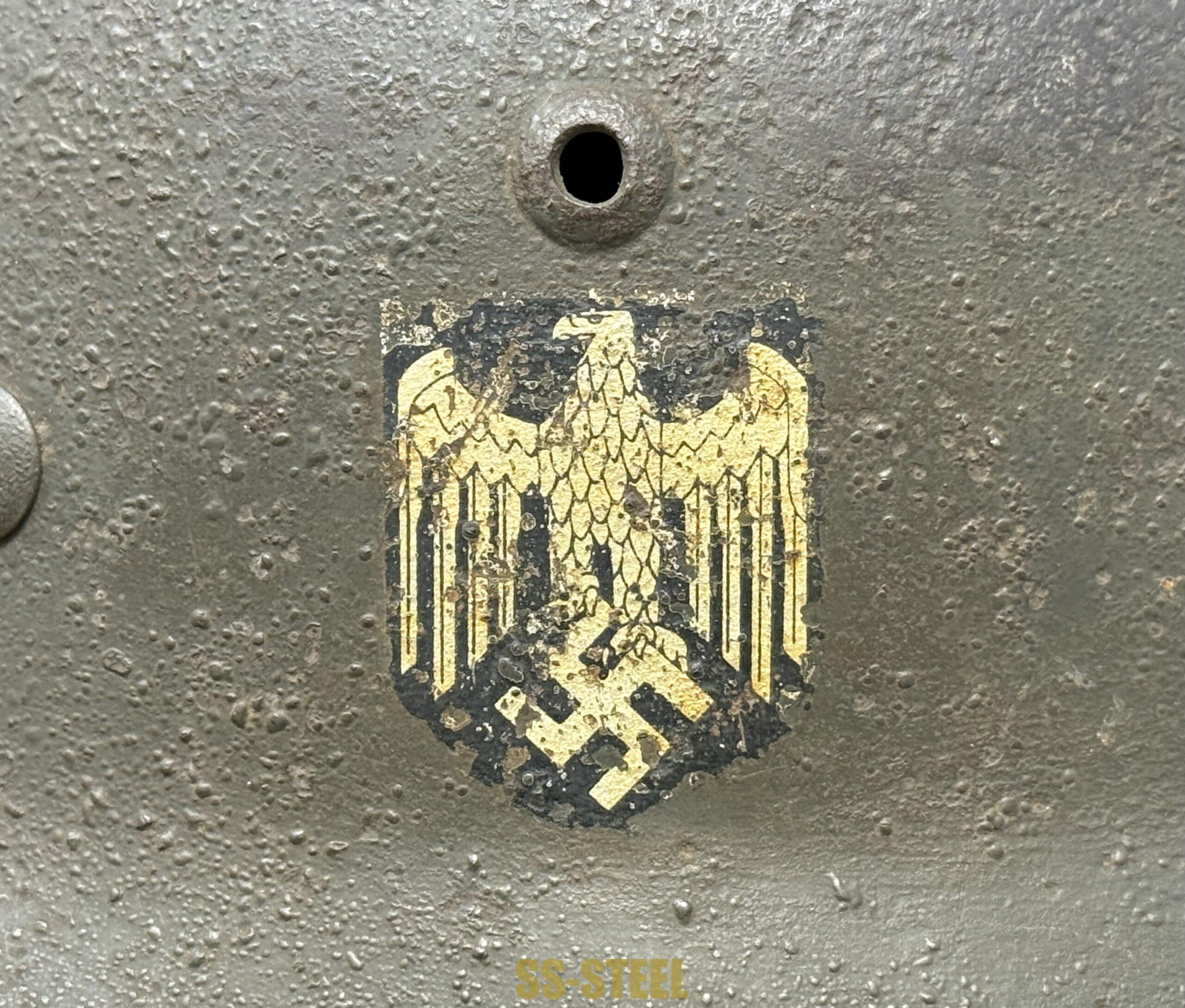 Heer M35 Double Decal Helmet-6th Army STALINGRAD NAMED - Image 25