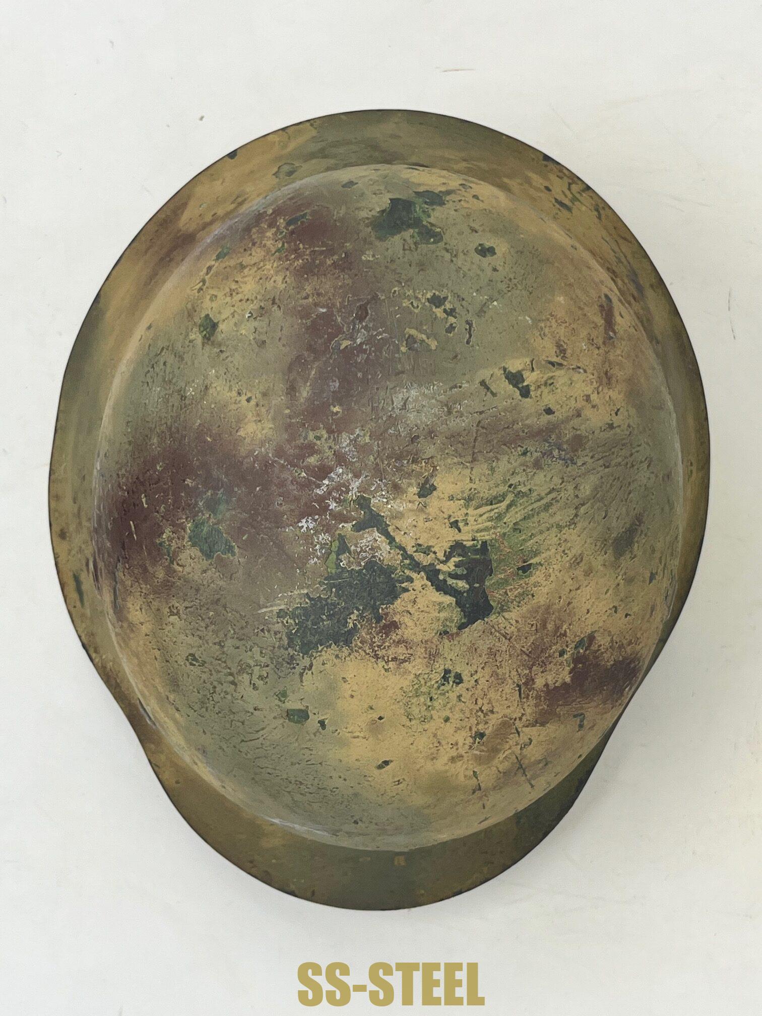 Sand Textured Camouflage M42 Heer Helmet - Image 5