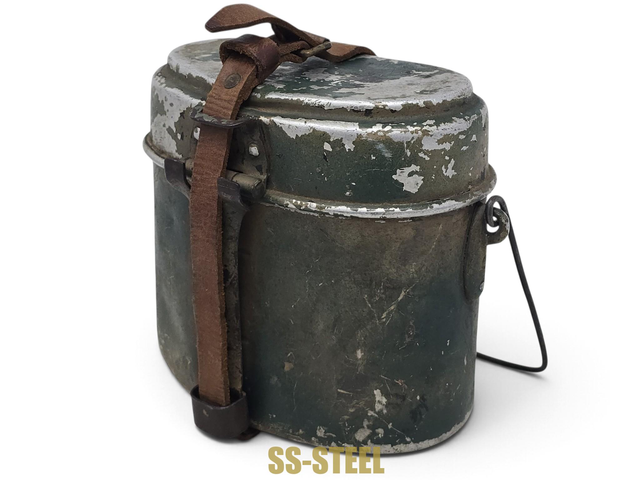 German WWII Camouflage Mess Tin - Image 3