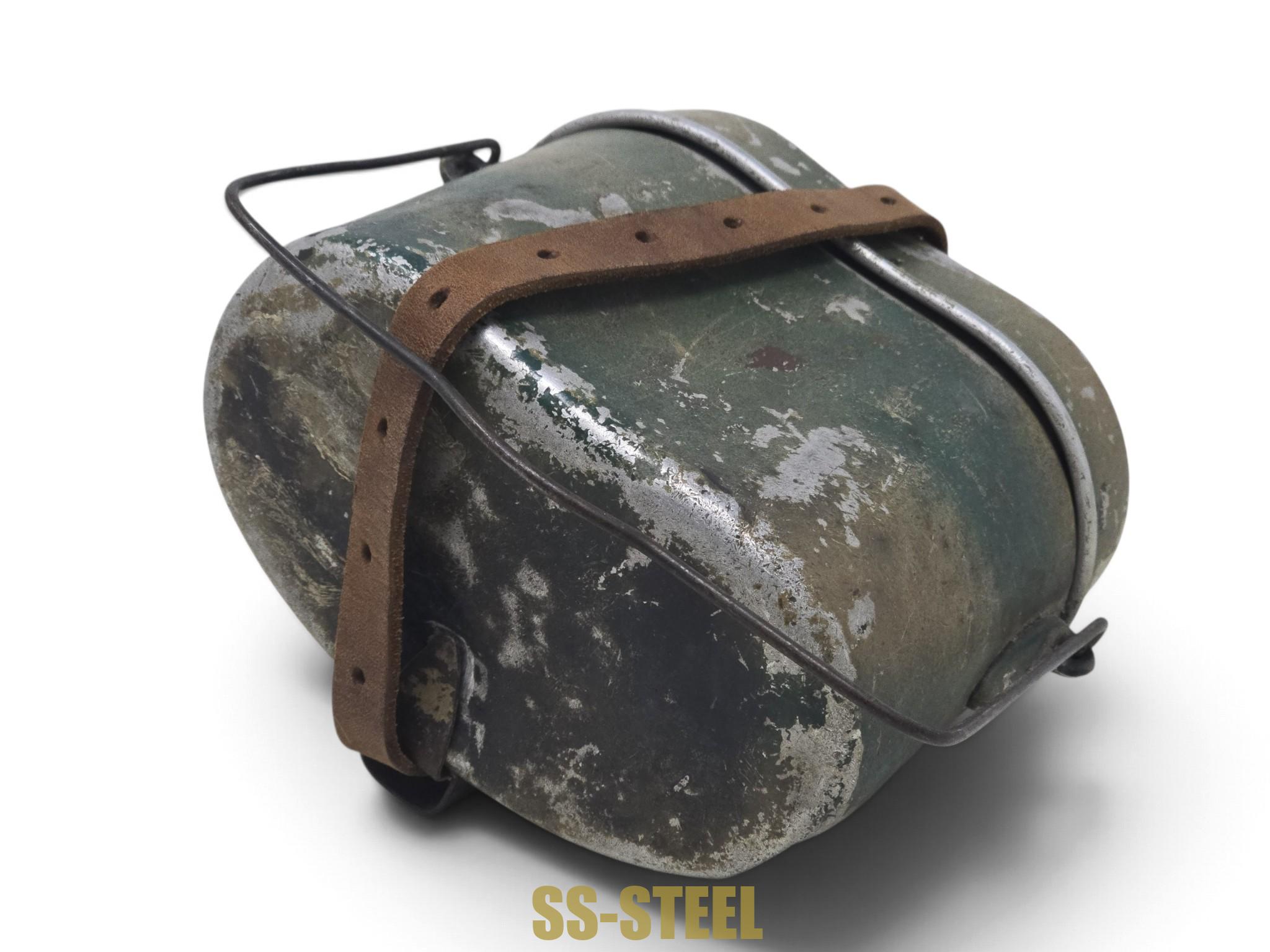 German WWII Camouflage Mess Tin - Image 2