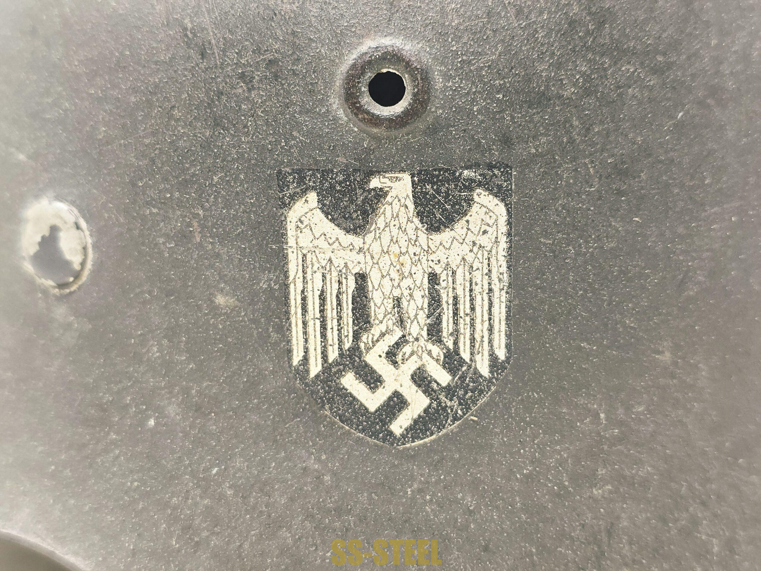 Heer M42 Single Decal Helmet - Image 4