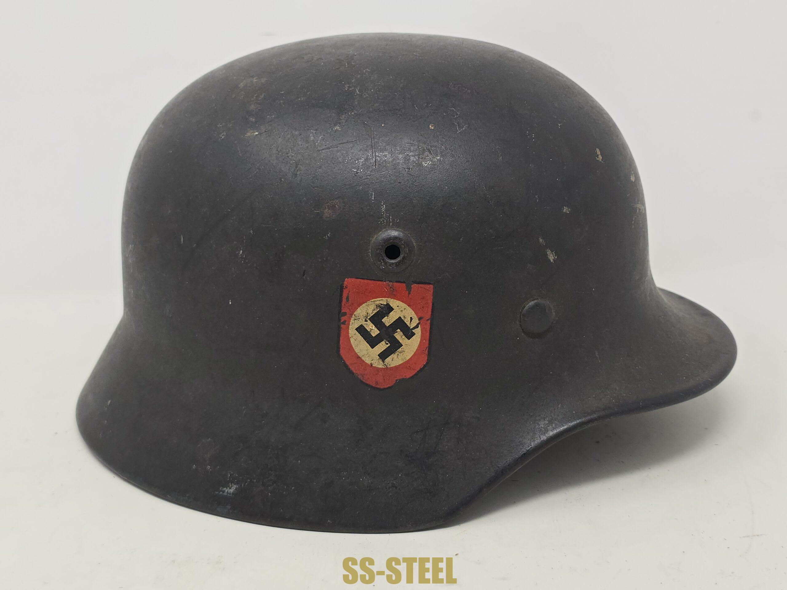 Service Used M40 Polizei Helmet by Quist - Image 2