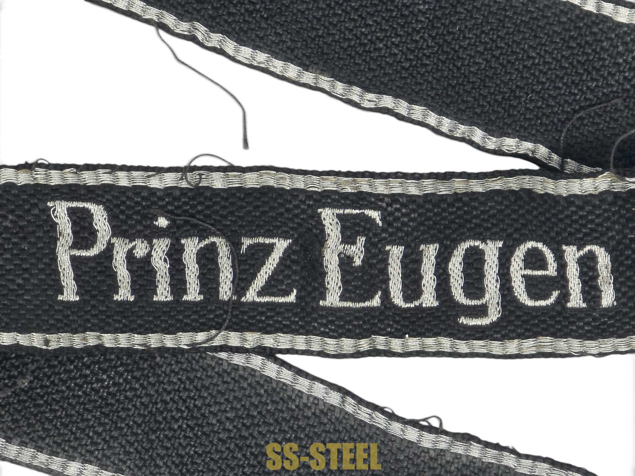 Fine Officer's Flatwire Cufftitle, ,,Prinz Eugen," From the 'Hoard' - Image 6