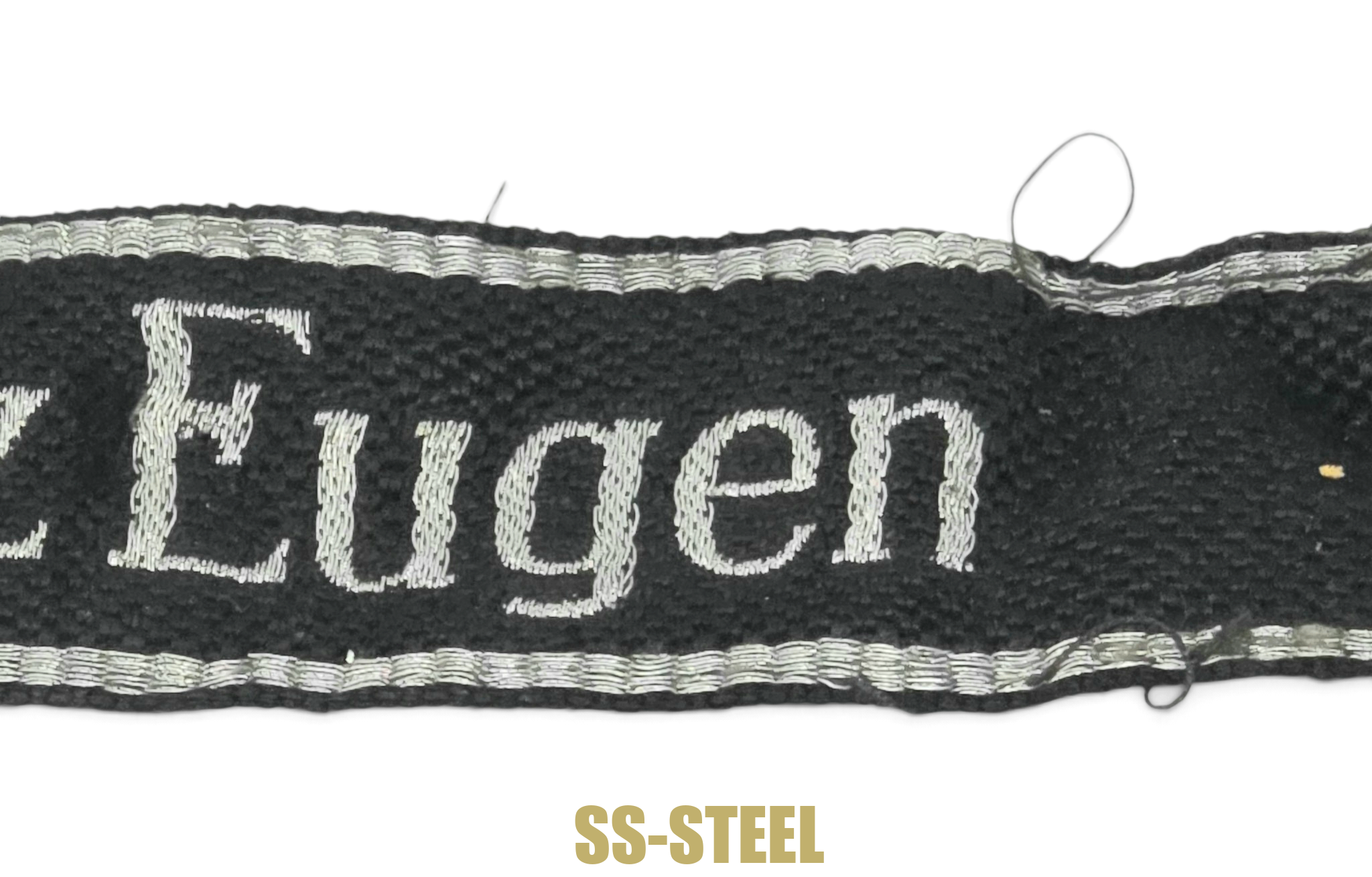 Fine Officer's Flatwire Cufftitle, ,,Prinz Eugen," From the 'Hoard' - Image 3