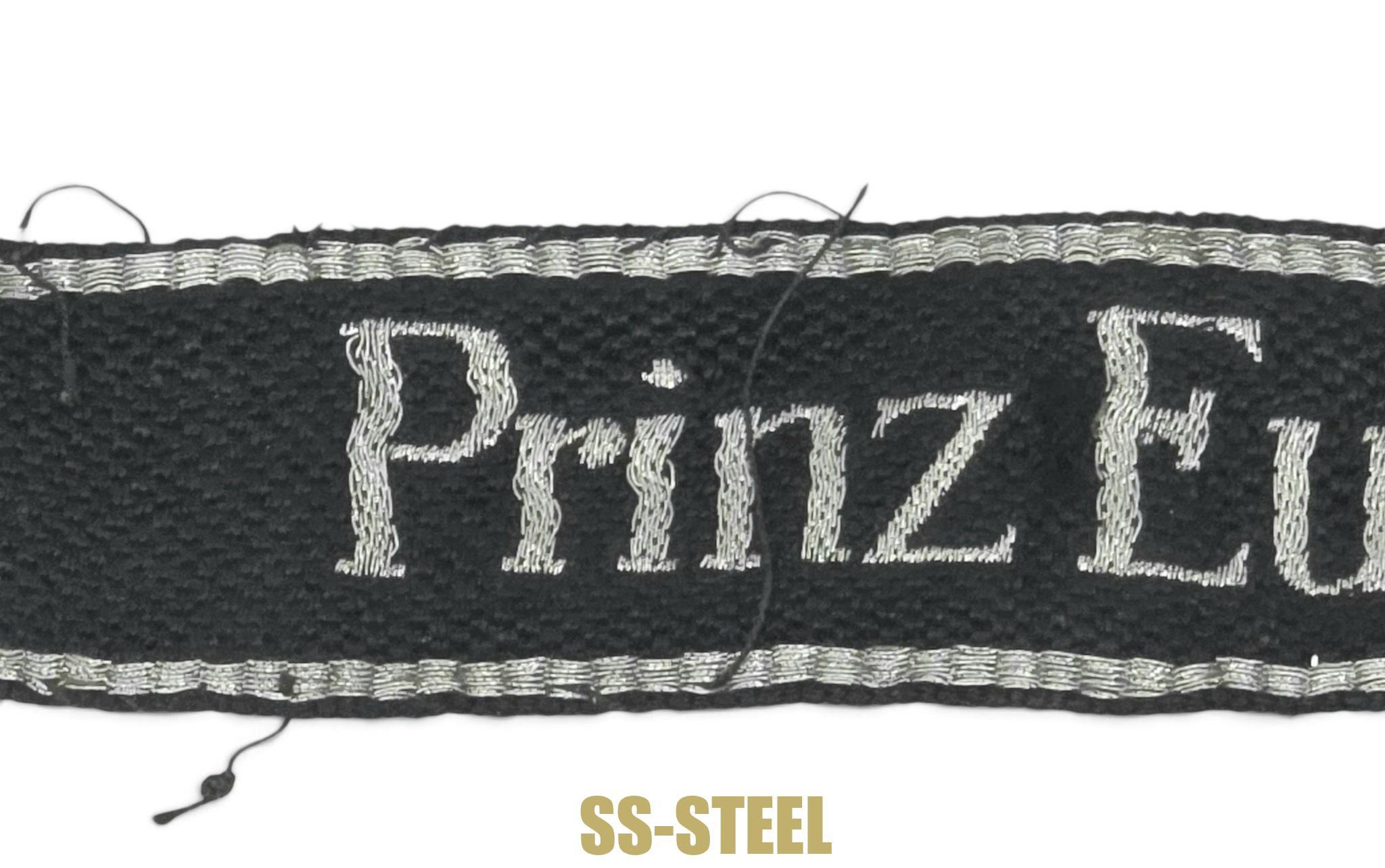 Fine Officer's Flatwire Cufftitle, ,,Prinz Eugen," From the 'Hoard' - Image 2
