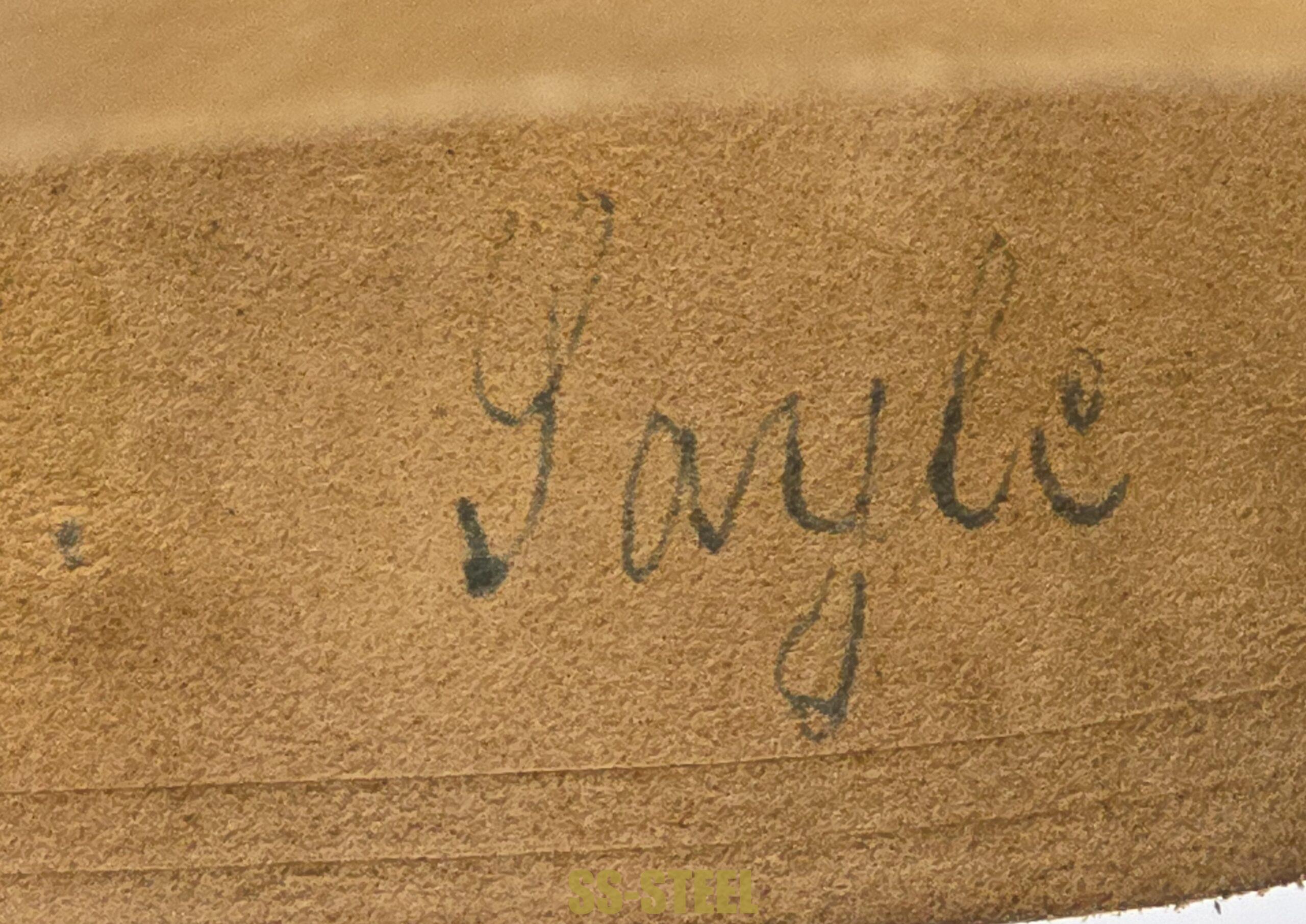 Fine Waffen-SS Officer’s Visor Cap for Artillery / StuG - Image 19