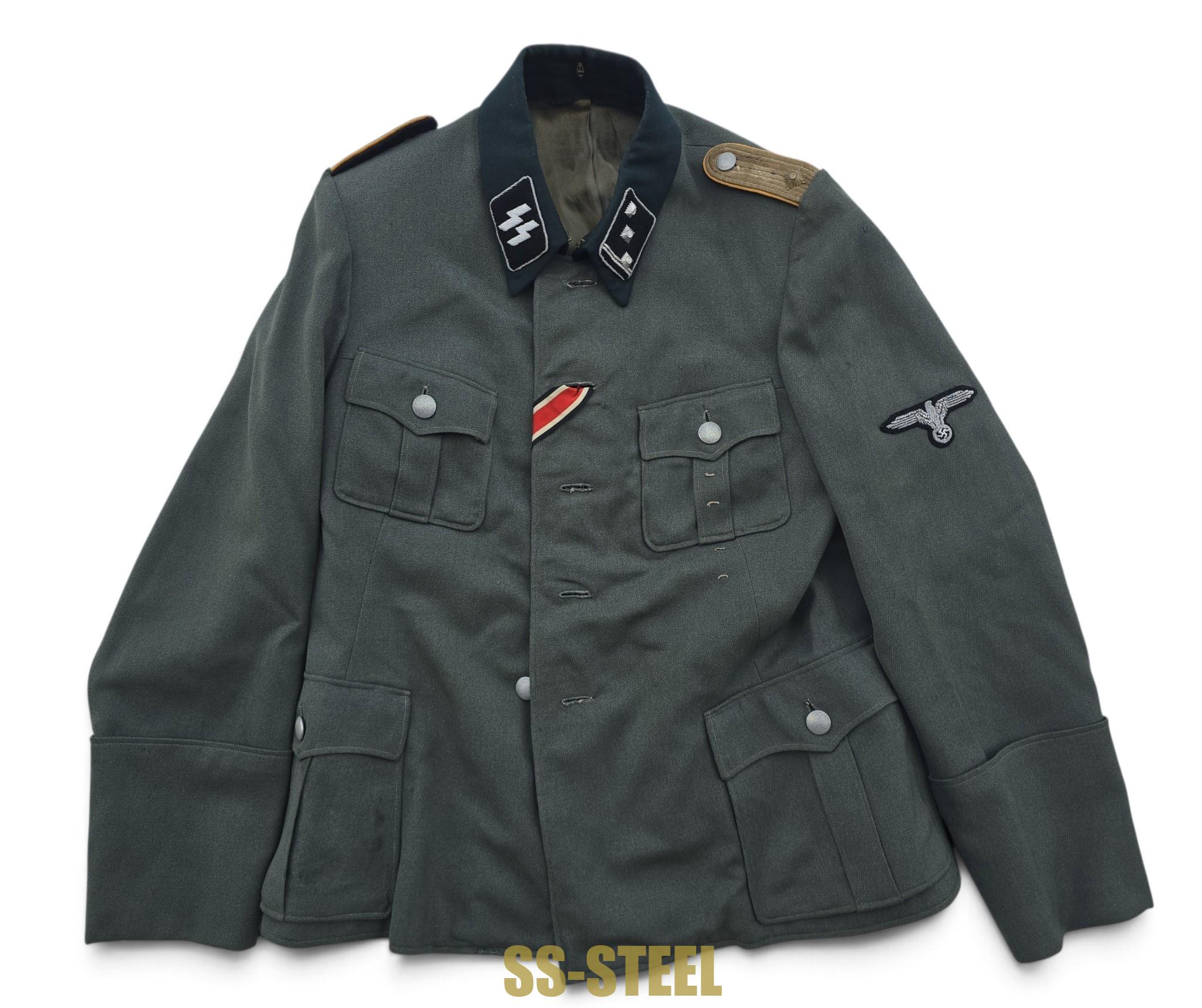 "Been There" Waffen-SS Aufklärungs Officer's Tunic - Image 13