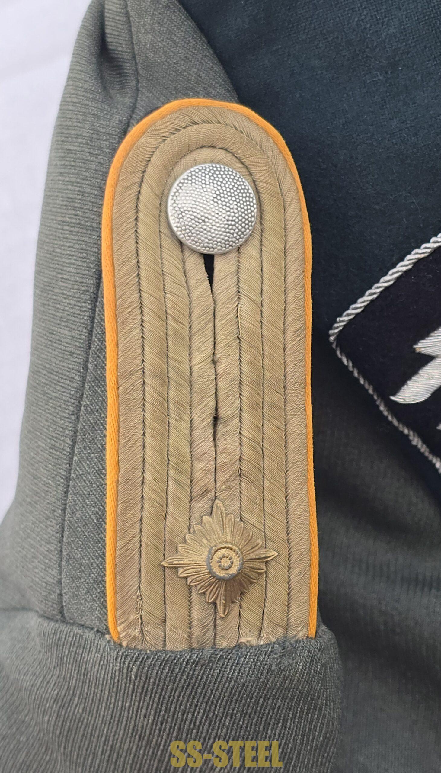 "Been There" Waffen-SS Aufklärungs Officer's Tunic - Image 5