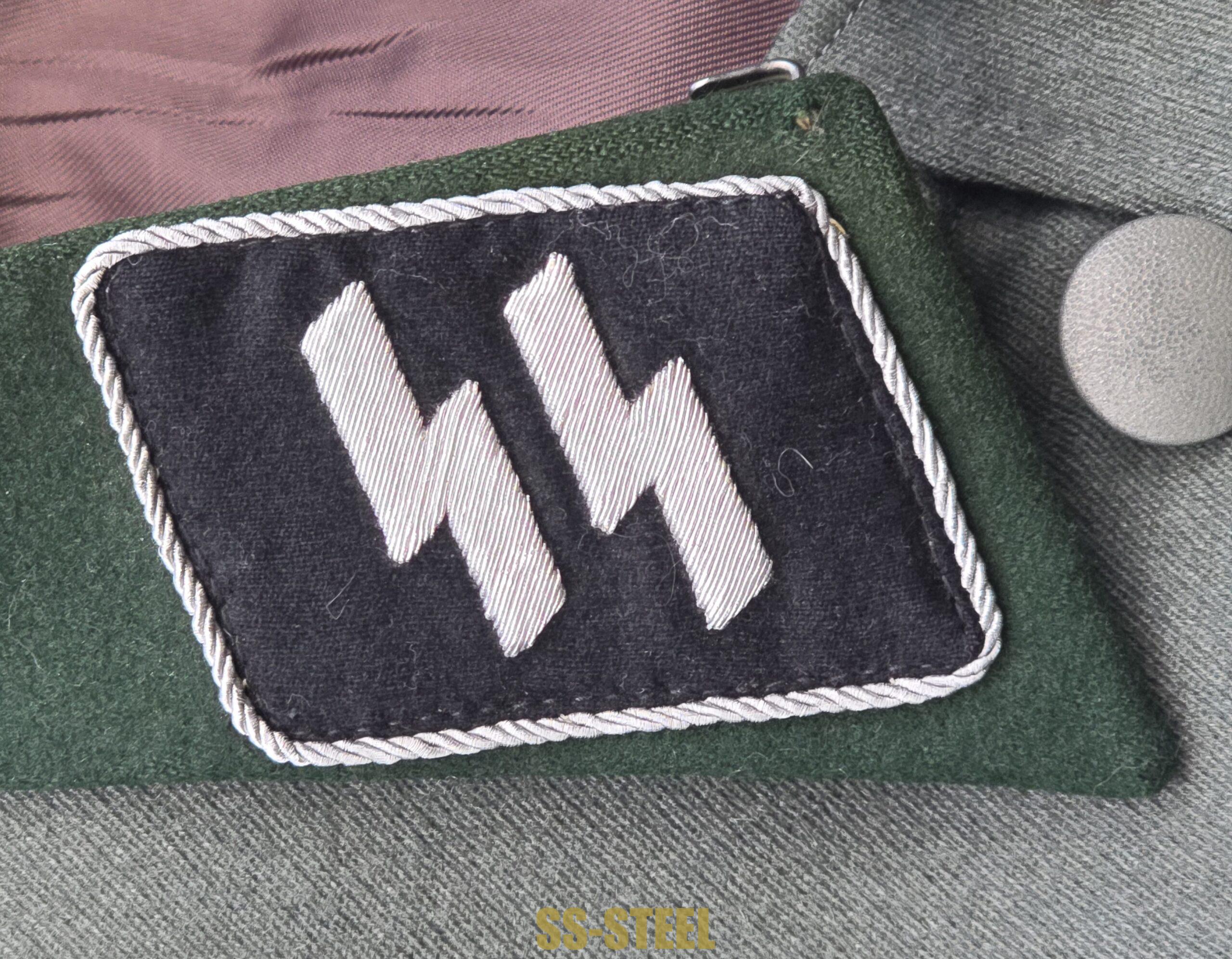 Phenomenal, Named 17th SS-Pz Div ,,GvB'' Officer's Tunic - Image 12