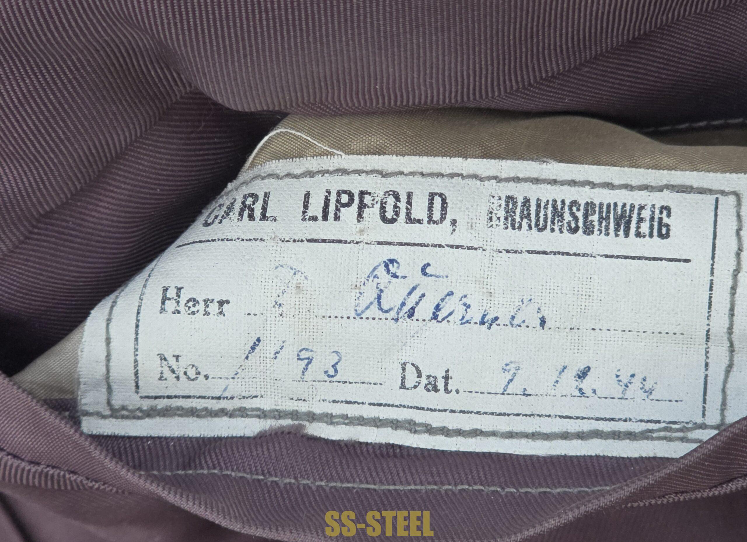 Phenomenal, Named 17th SS-Pz Div ,,GvB'' Officer's Tunic - Image 6