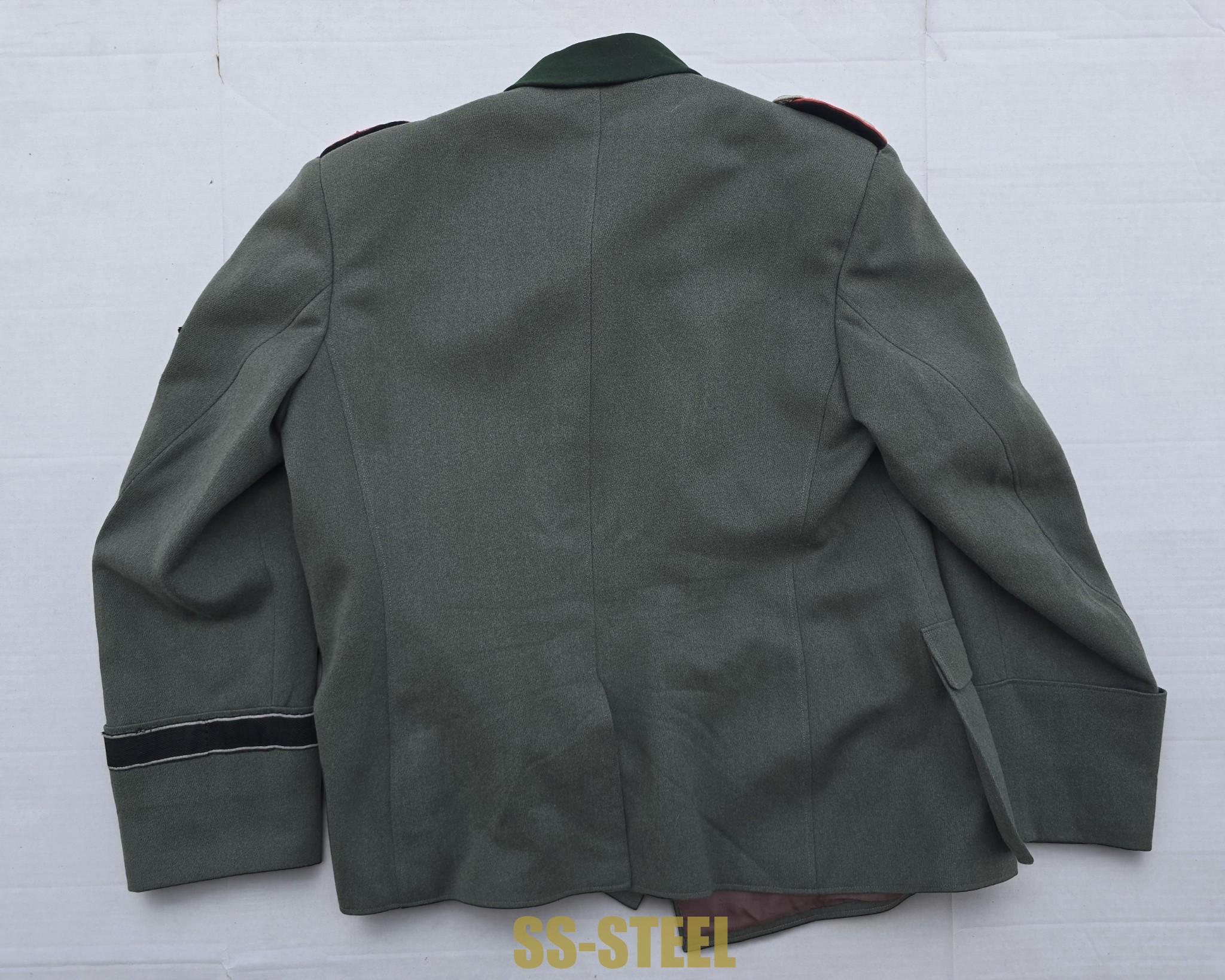 Phenomenal, Named 17th SS-Pz Div ,,GvB'' Officer's Tunic - Image 20