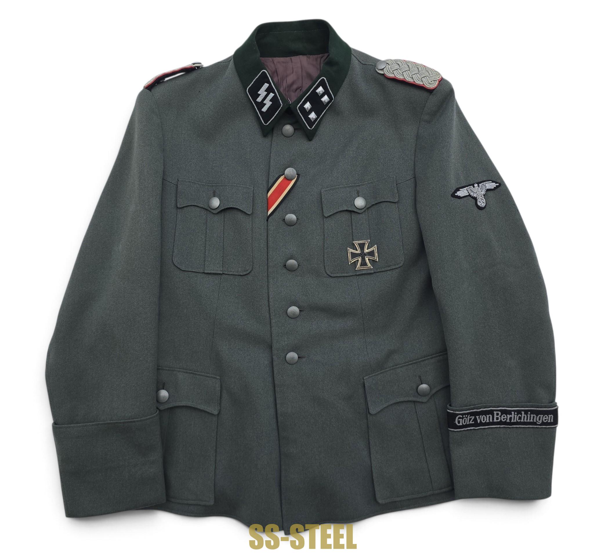 Phenomenal, Named 17th SS-Pz Div ,,GvB'' Officer's Tunic - Image 3