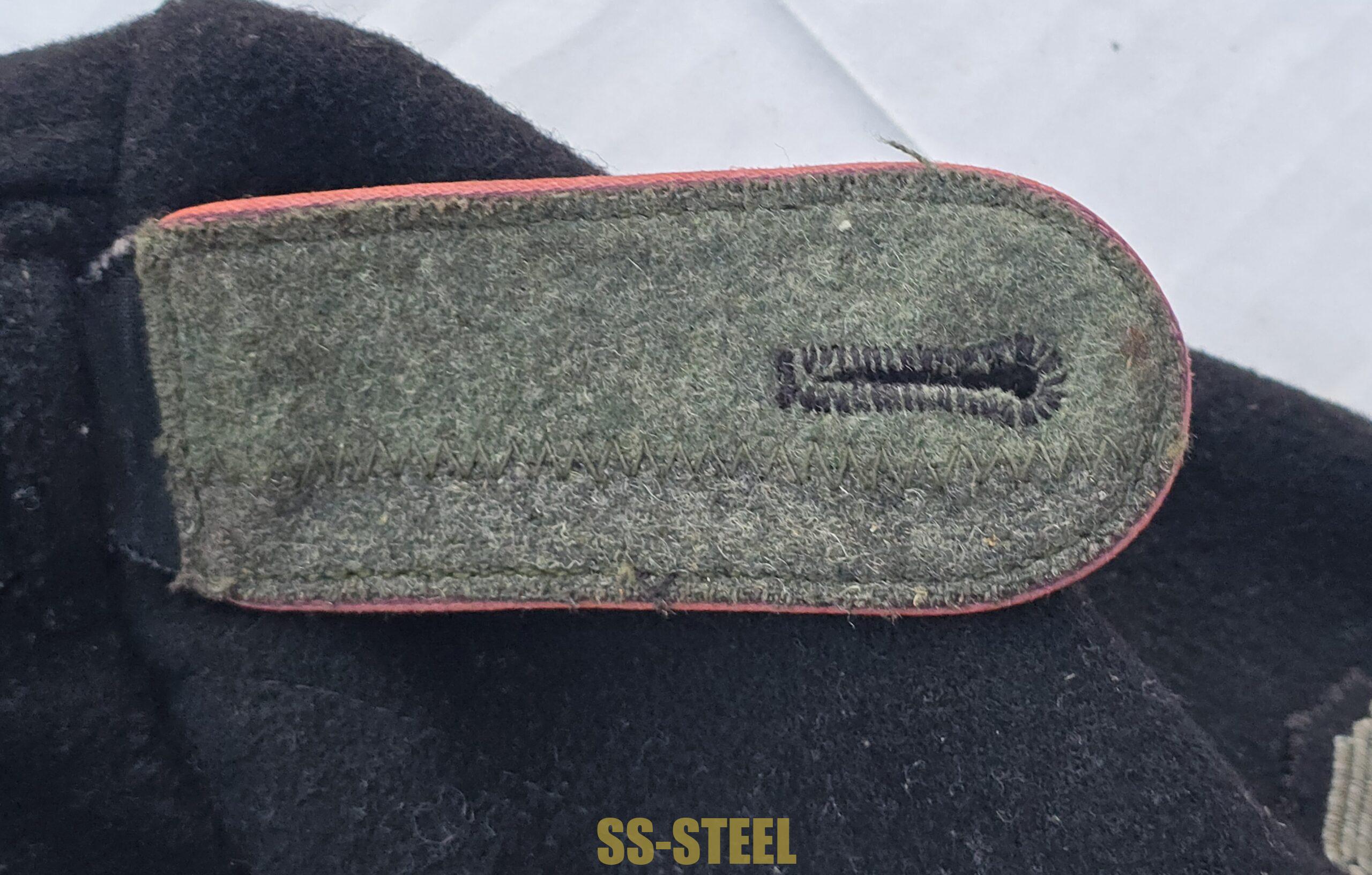 Stunning, Rare SS-Pz Div Totenkopf Panzerjacke - Image 16