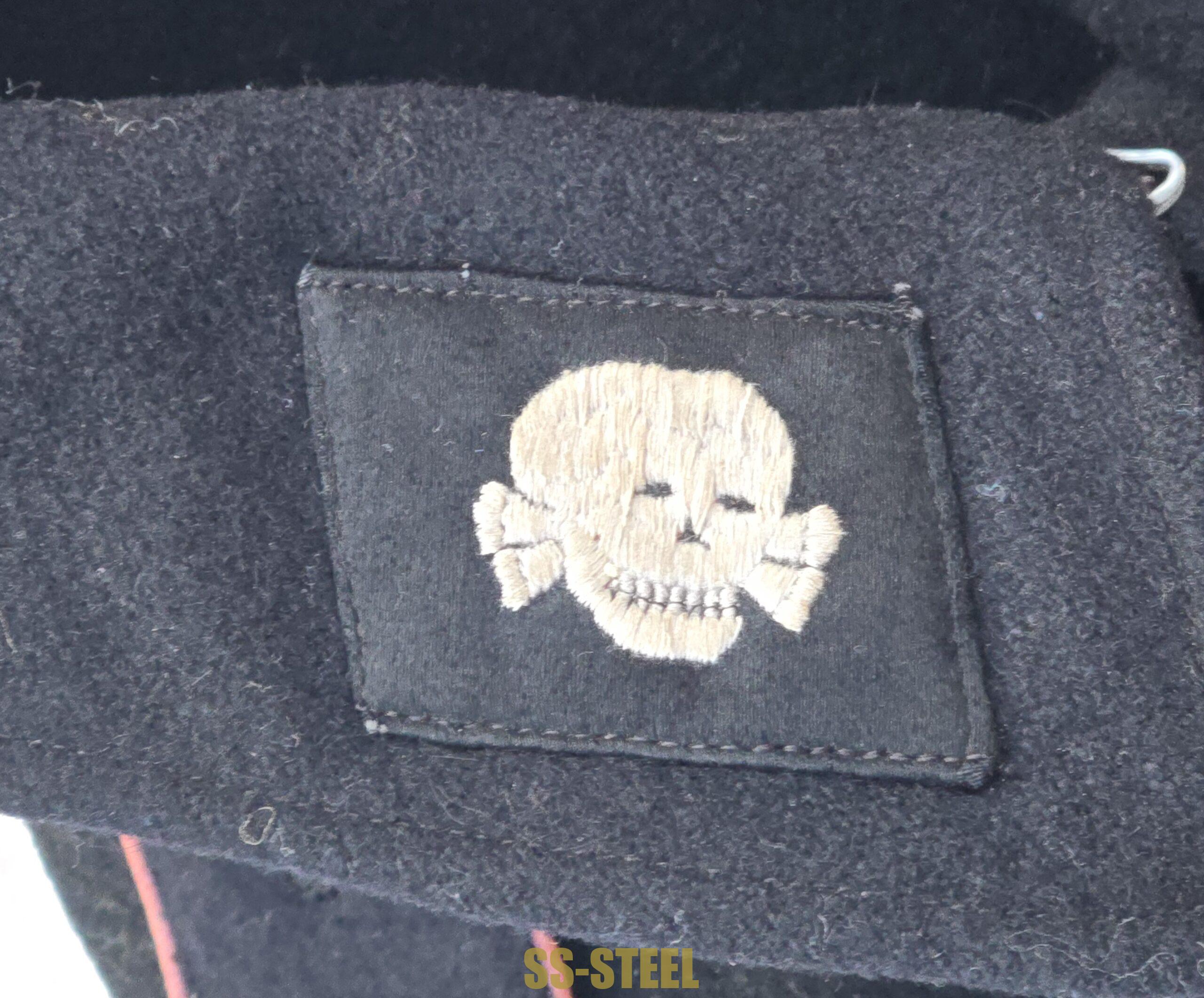 Stunning, Rare SS-Pz Div Totenkopf Panzerjacke - Image 12