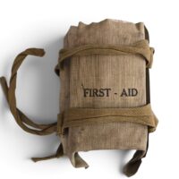 WWII US Airborne Medical Pouch, Complete