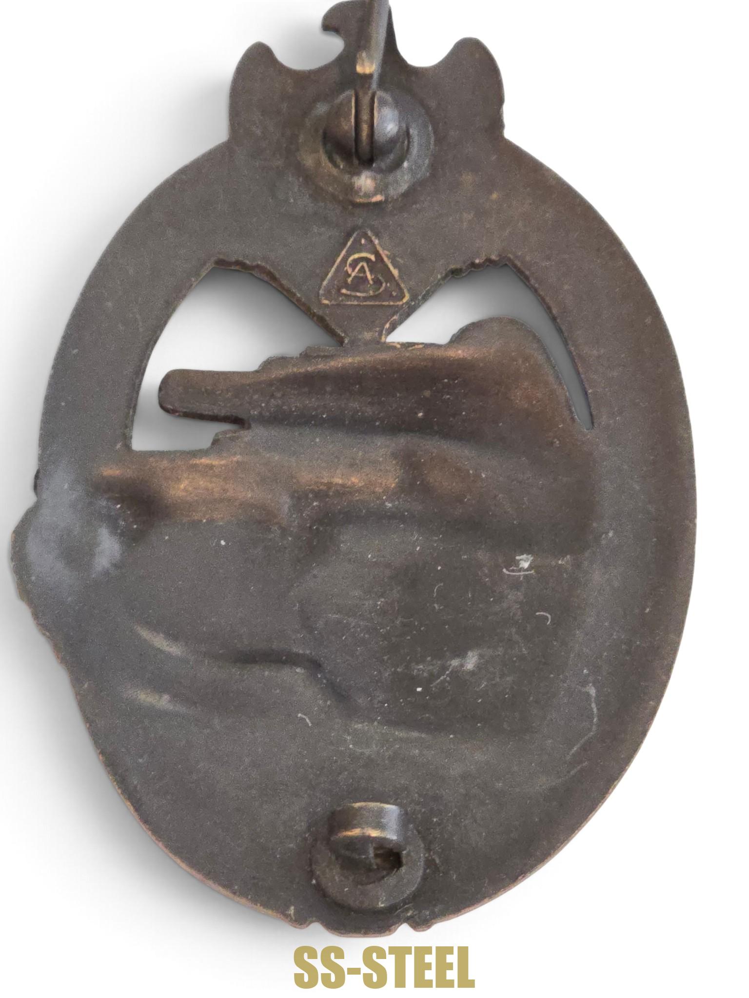 Bronze Panzer Assault Badge, "AS" - Image 3