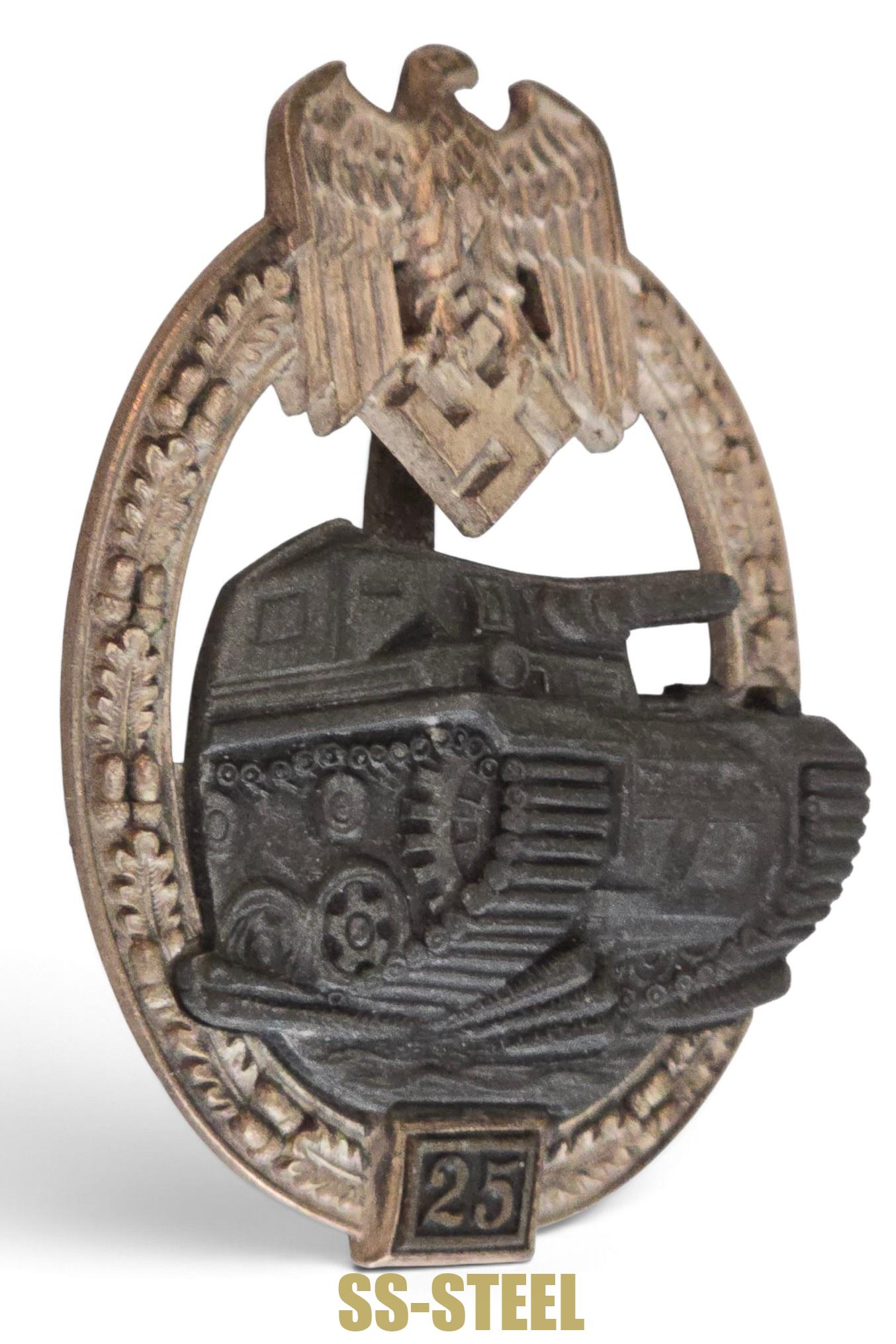 25 Tank Assault Badge by JFS – SS-Steel Inc.