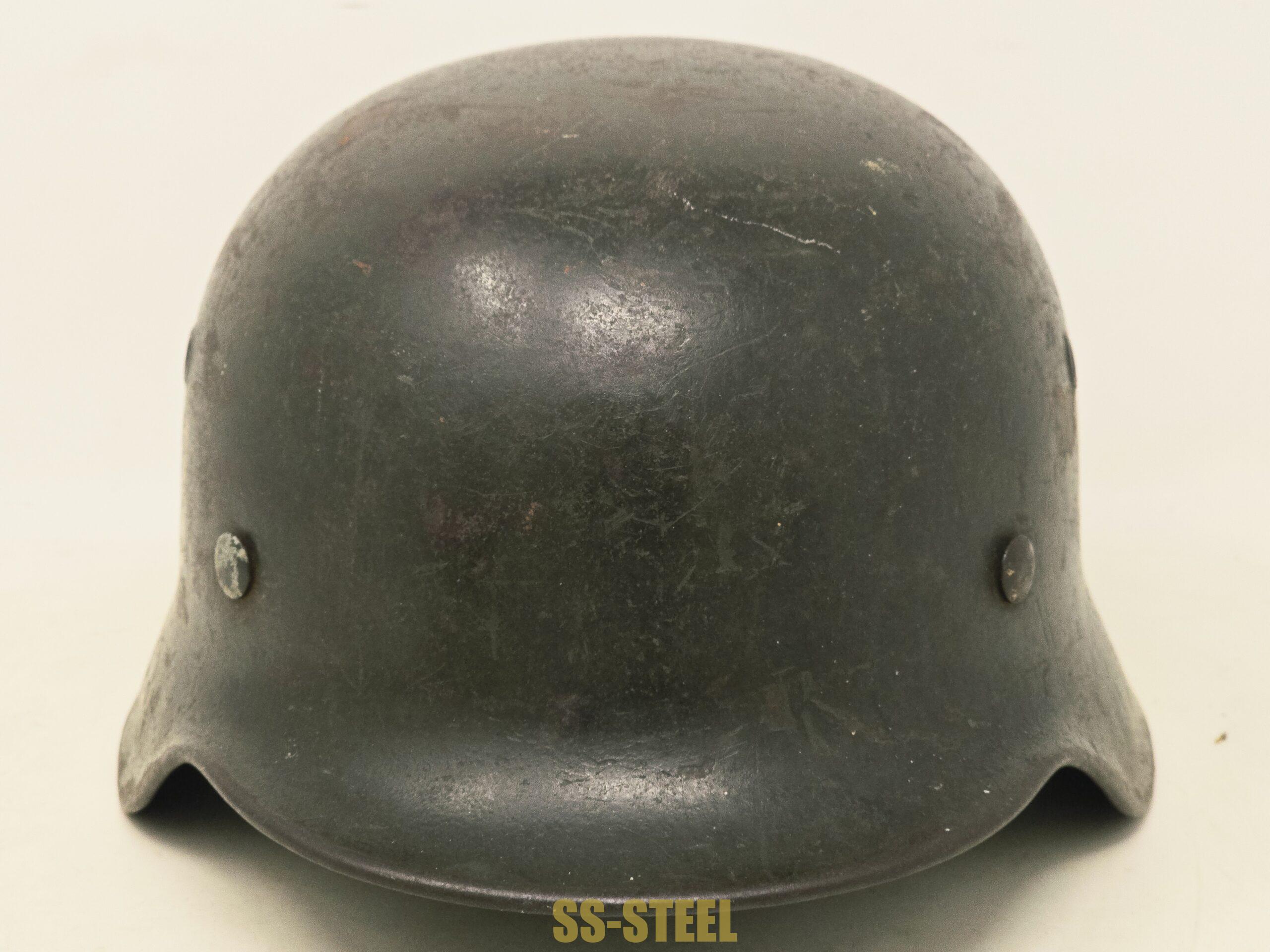 Combat Salty M40 Waffen-SS Helmet, ET66 - Image 4