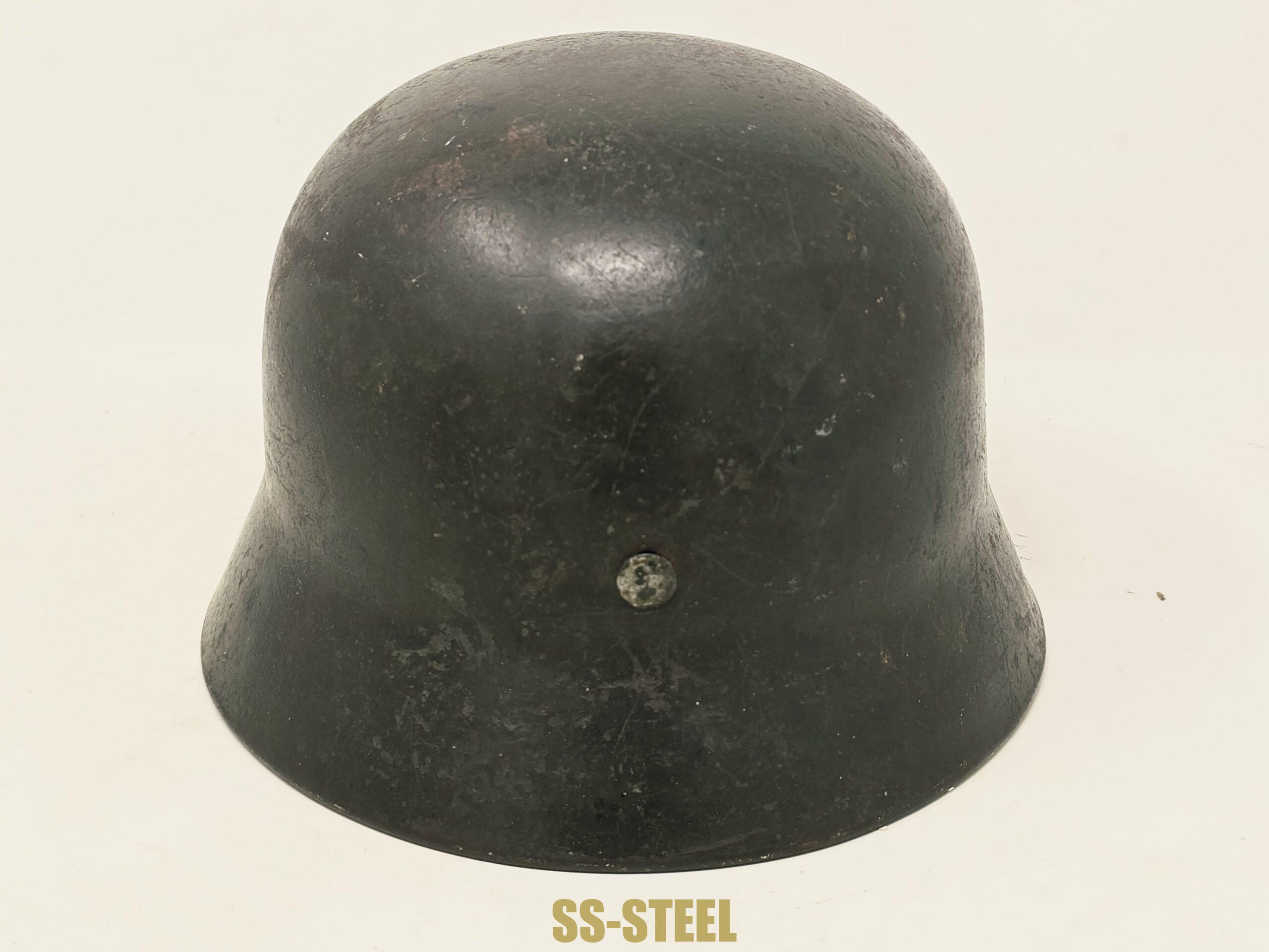 Combat Salty M40 Waffen-SS Helmet, ET66 - Image 6