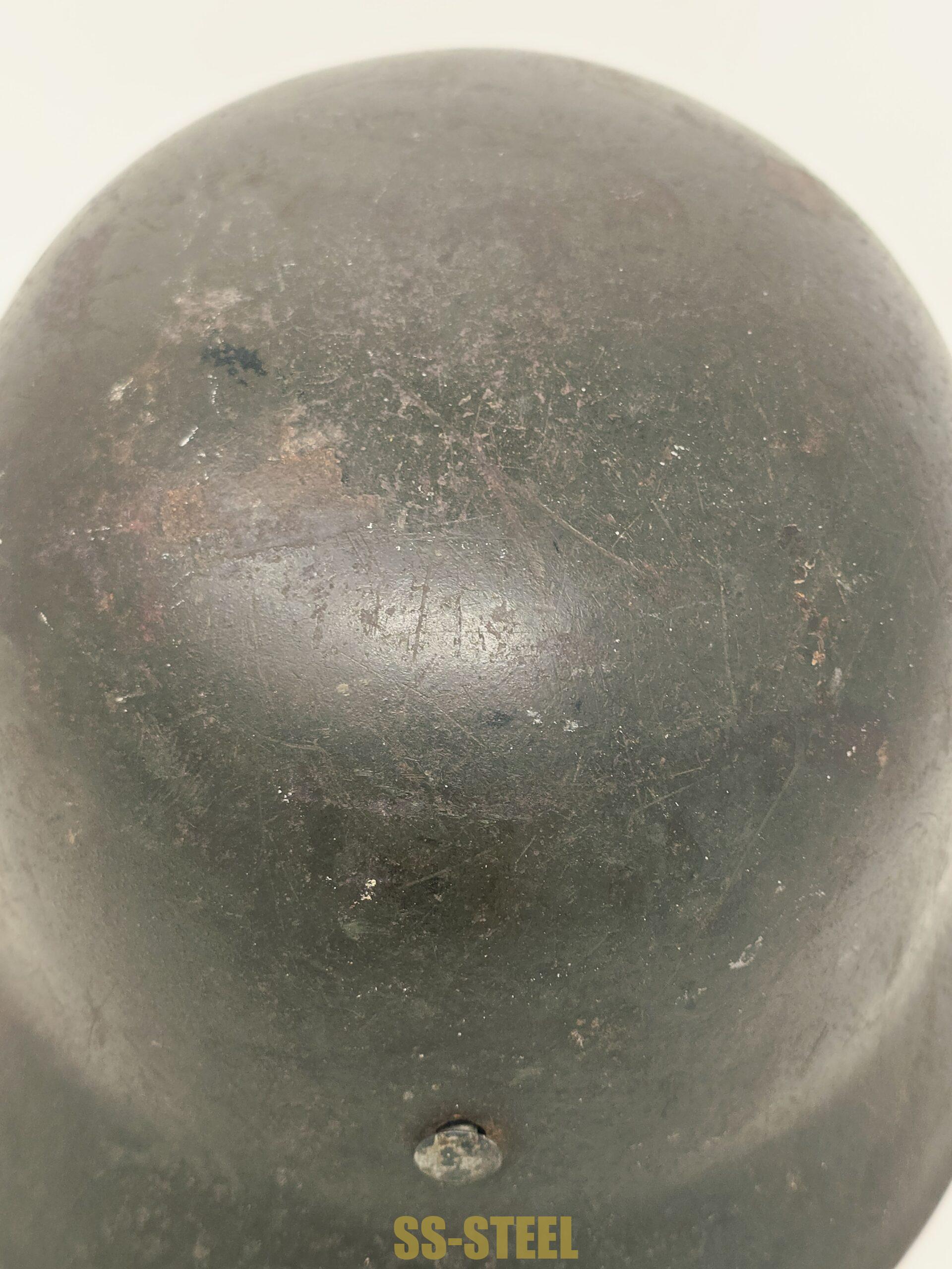 Combat Salty M40 Waffen-SS Helmet, ET66 - Image 7