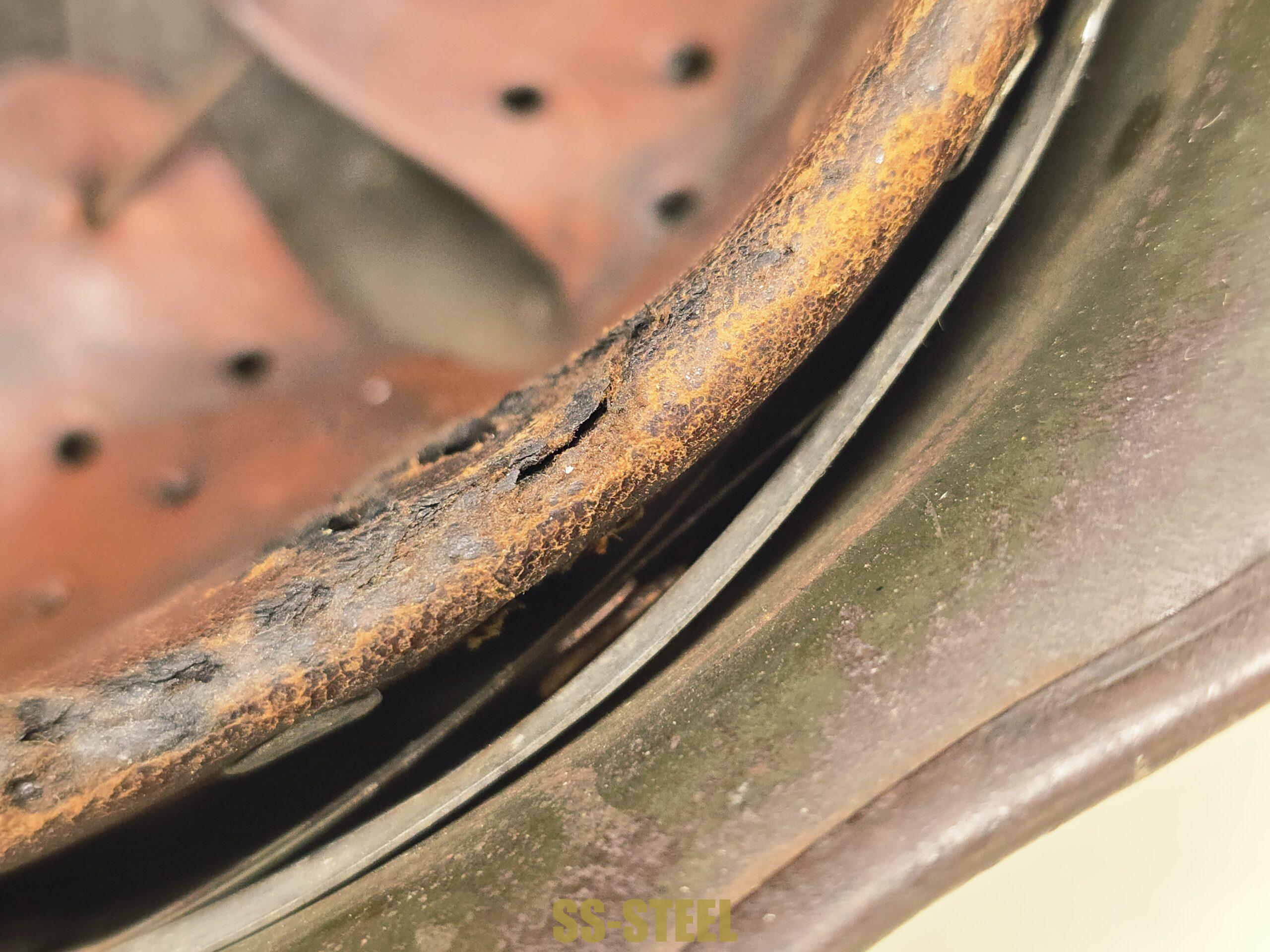 Combat Salty M40 Waffen-SS Helmet, ET66 - Image 10