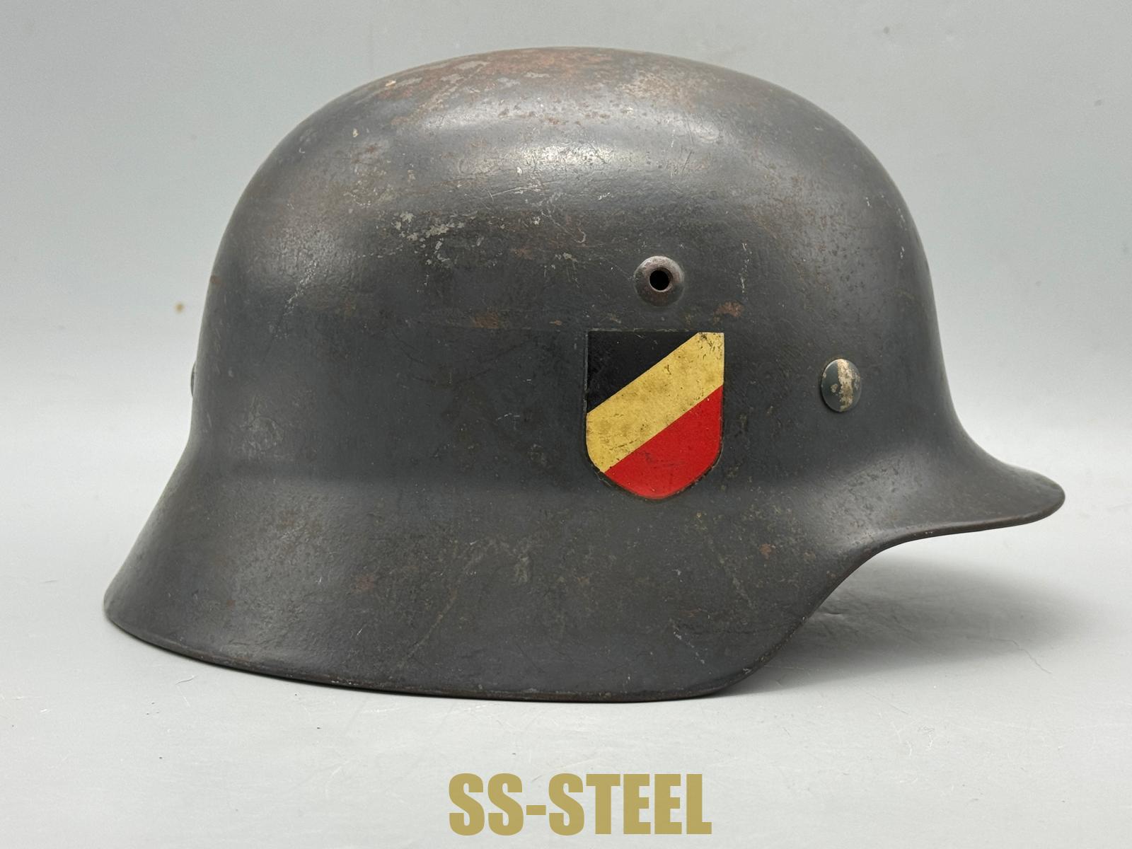 M35 Luftwaffe Helmet, Kampfgeschwader 255 "Hermann" - Image 12