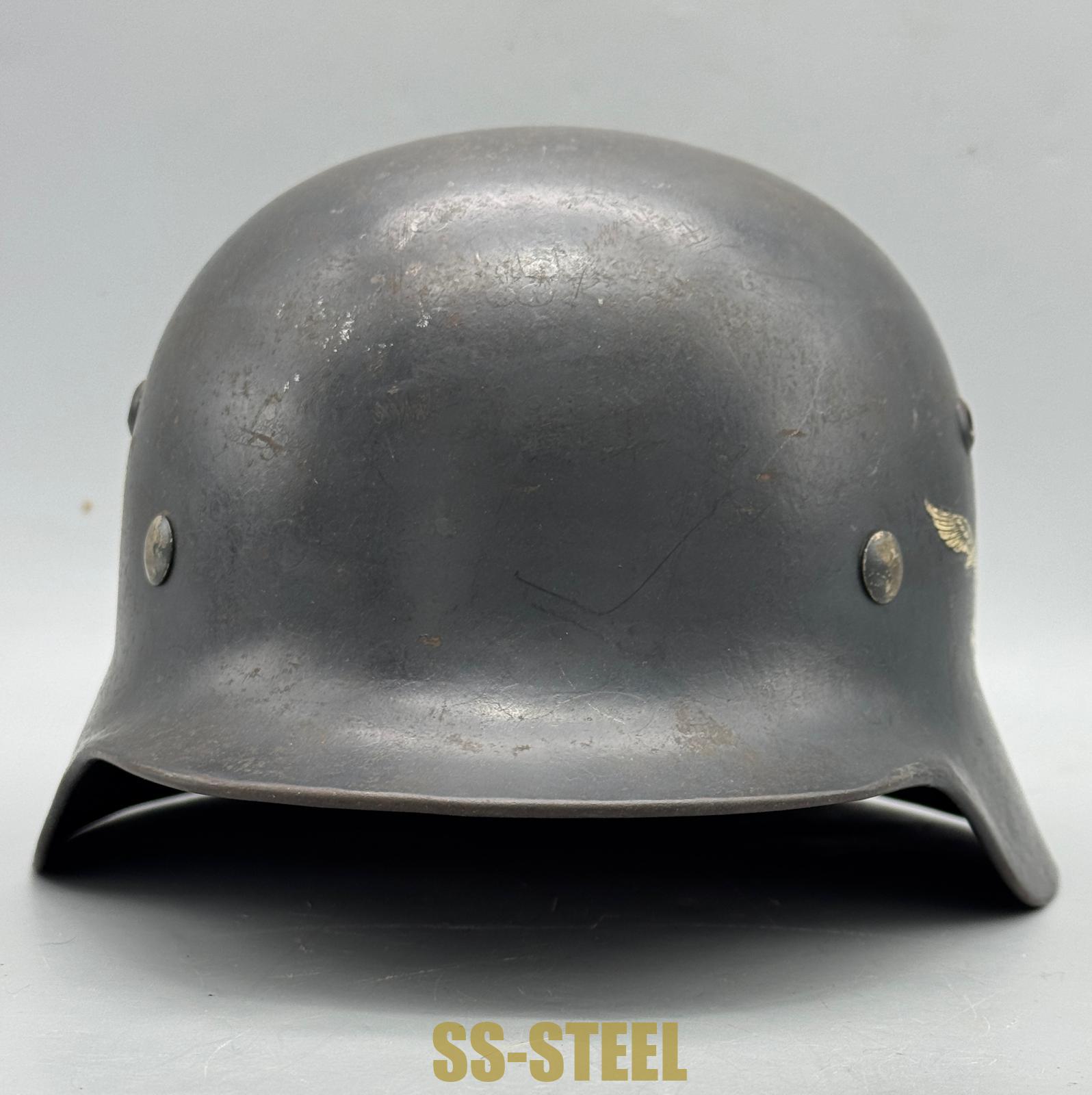 M35 Luftwaffe Helmet, Kampfgeschwader 255 "Hermann" - Image 11