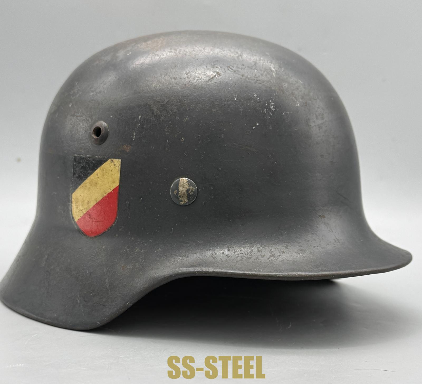 M35 Luftwaffe Helmet, Kampfgeschwader 255 "Hermann" - Image 9