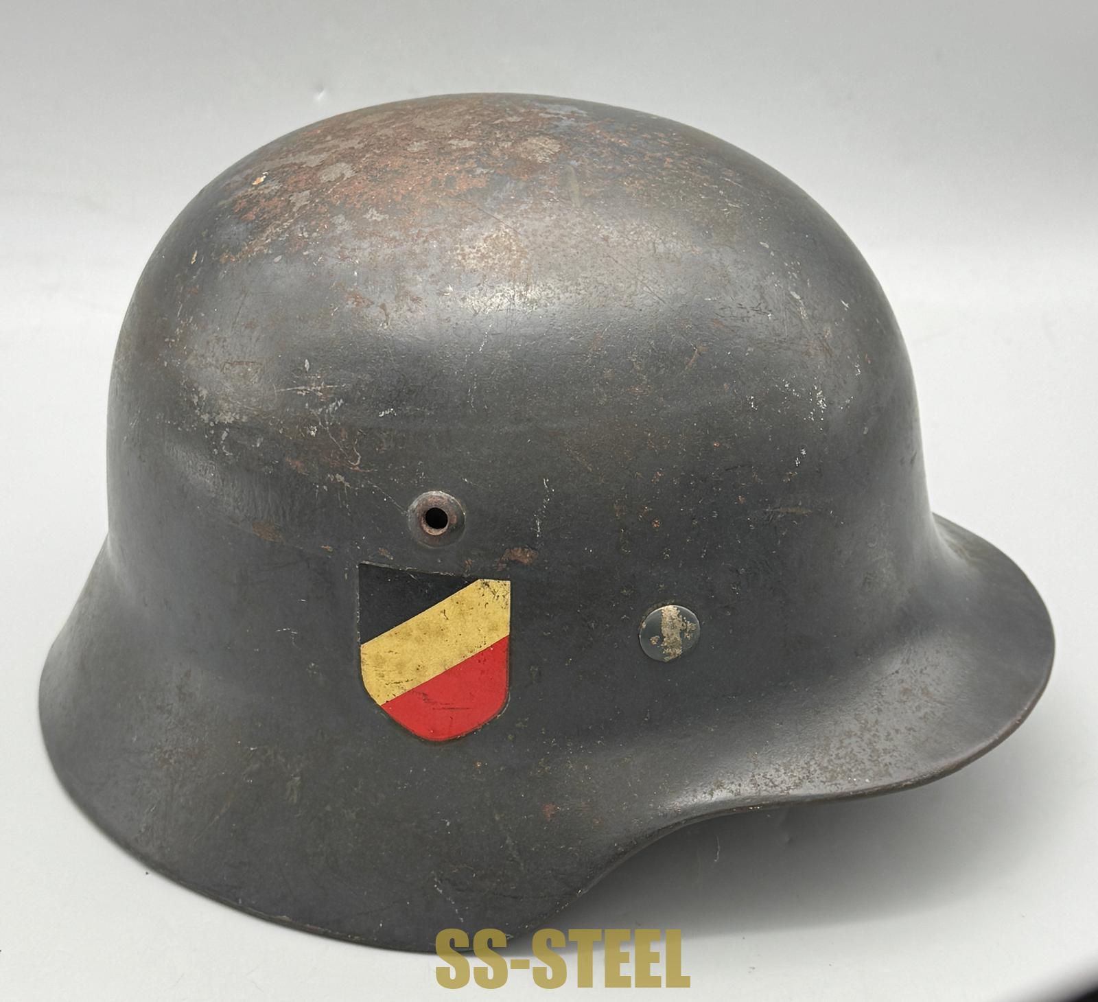 M35 Luftwaffe Helmet, Kampfgeschwader 255 "Hermann" - Image 7