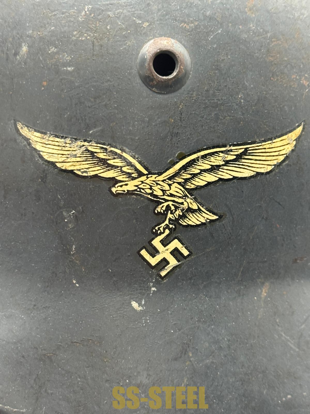 M35 Luftwaffe Helmet, Kampfgeschwader 255 "Hermann" - Image 5